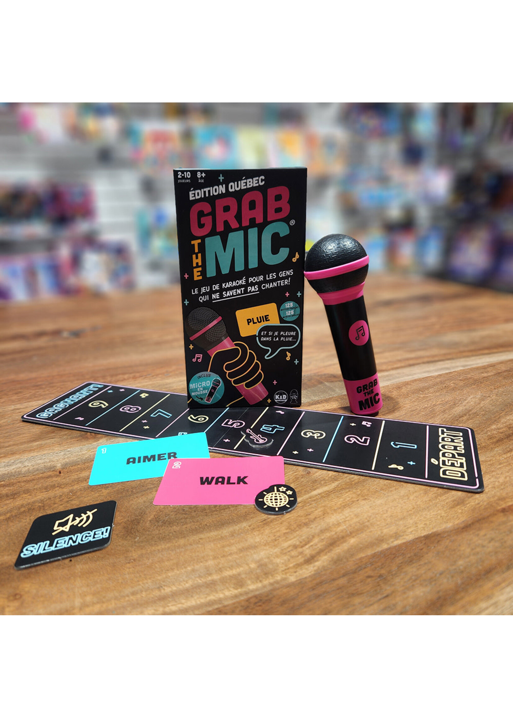 Lucky Egg Jeu Grab the Mic - Édition Québec