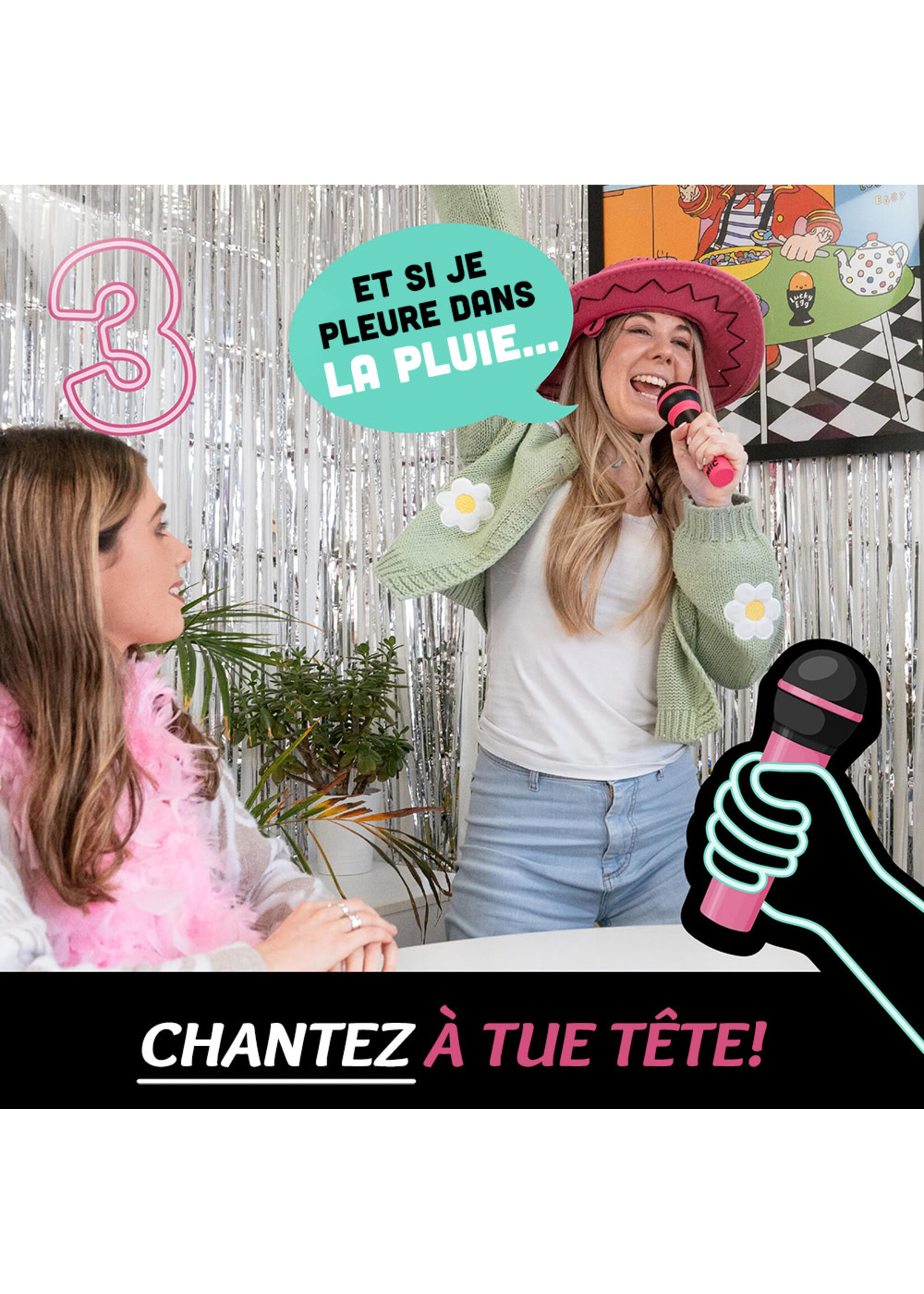 Lucky Egg Jeu Grab the Mic - Édition Québec