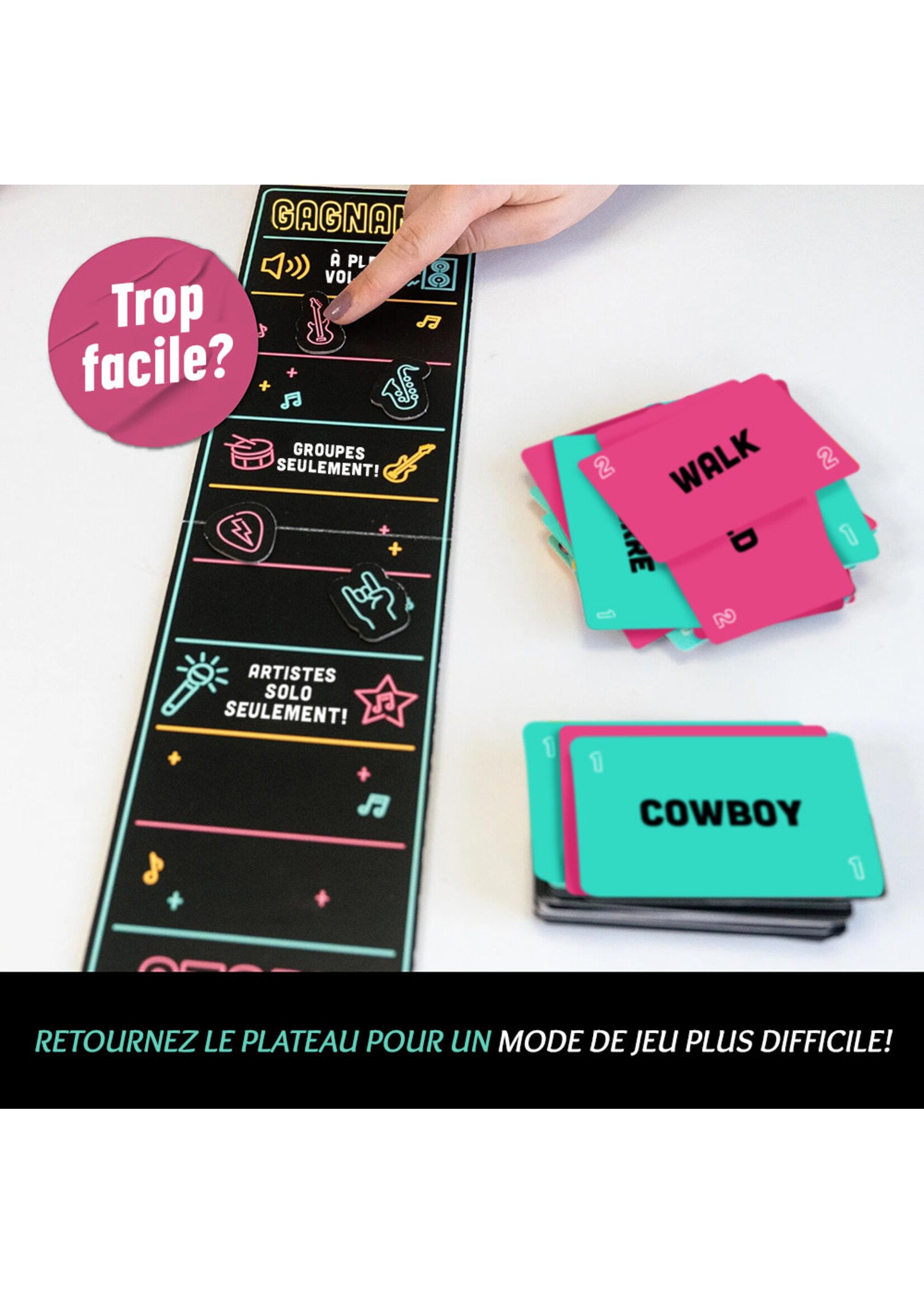 Lucky Egg Jeu Grab the Mic - Édition Québec