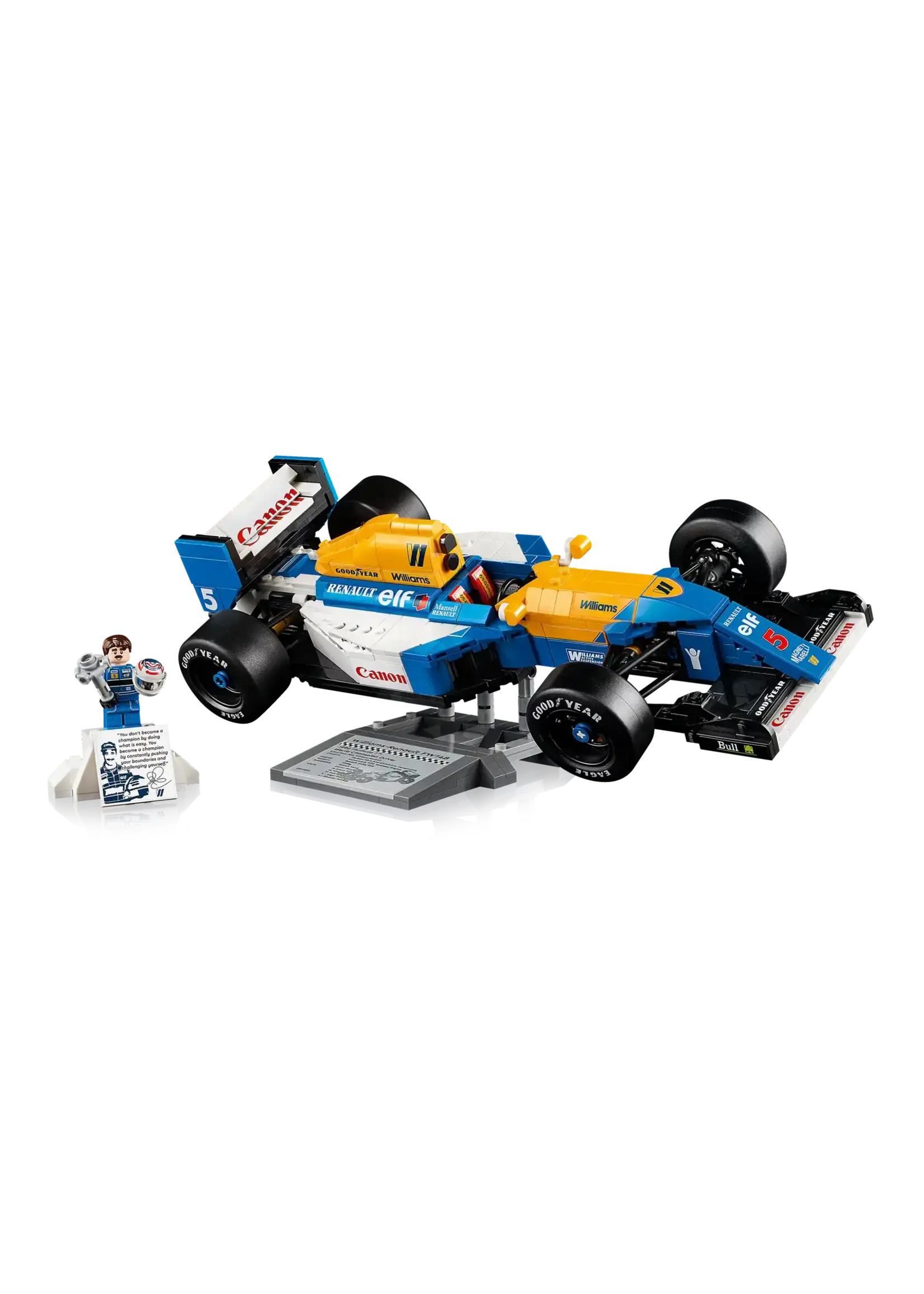 LEGO Williams Racing FW14B & Nigel Mansell