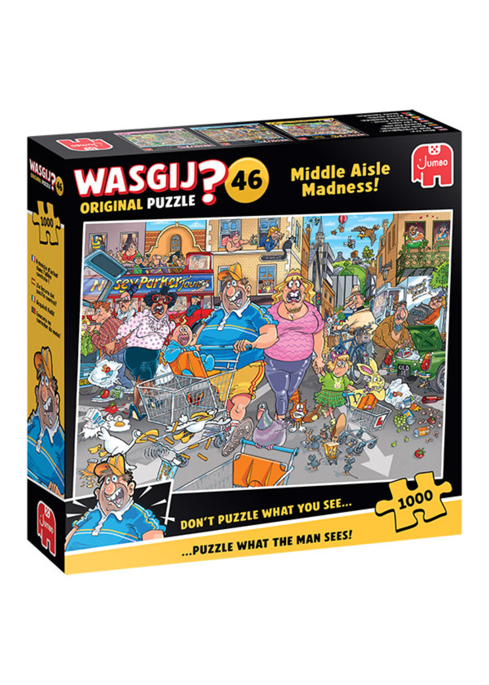 Jumbo Wasgij - Original 46 - Frénésie d’achat dans l’allée centrale !