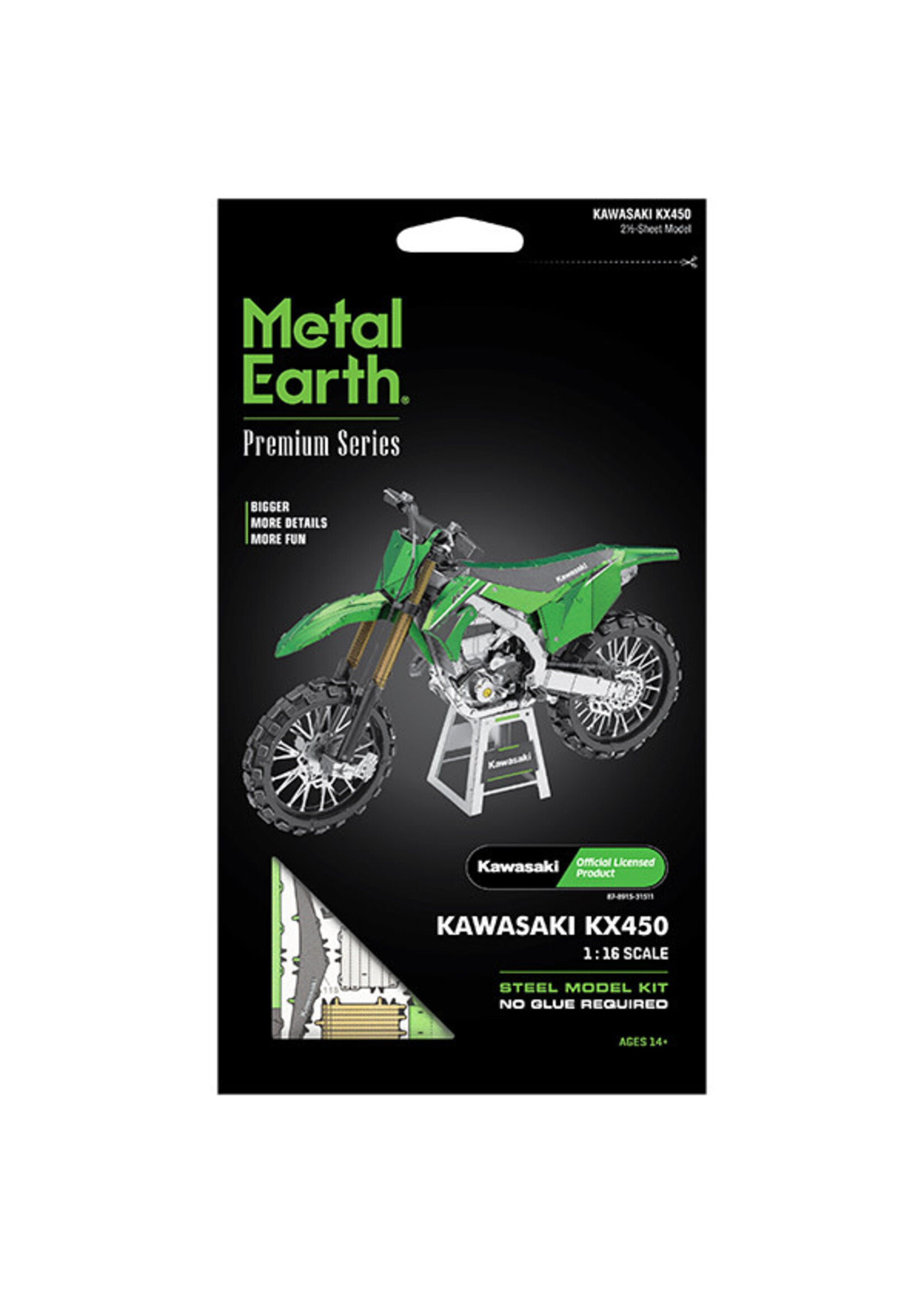 metal earth Metal Earth - Kawasaki KX450