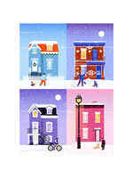 Holiyay Holiyay - Montréal sous la neige - Charline Baubeau