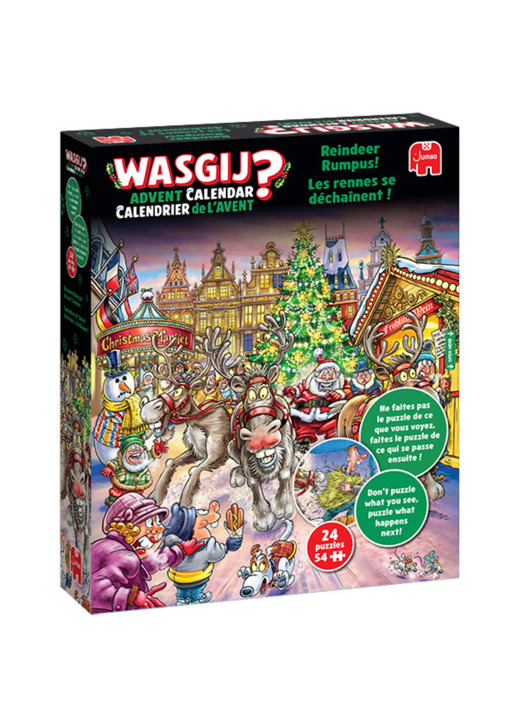 Jumbo Wasgij - Calendrier de l'Avent 2025