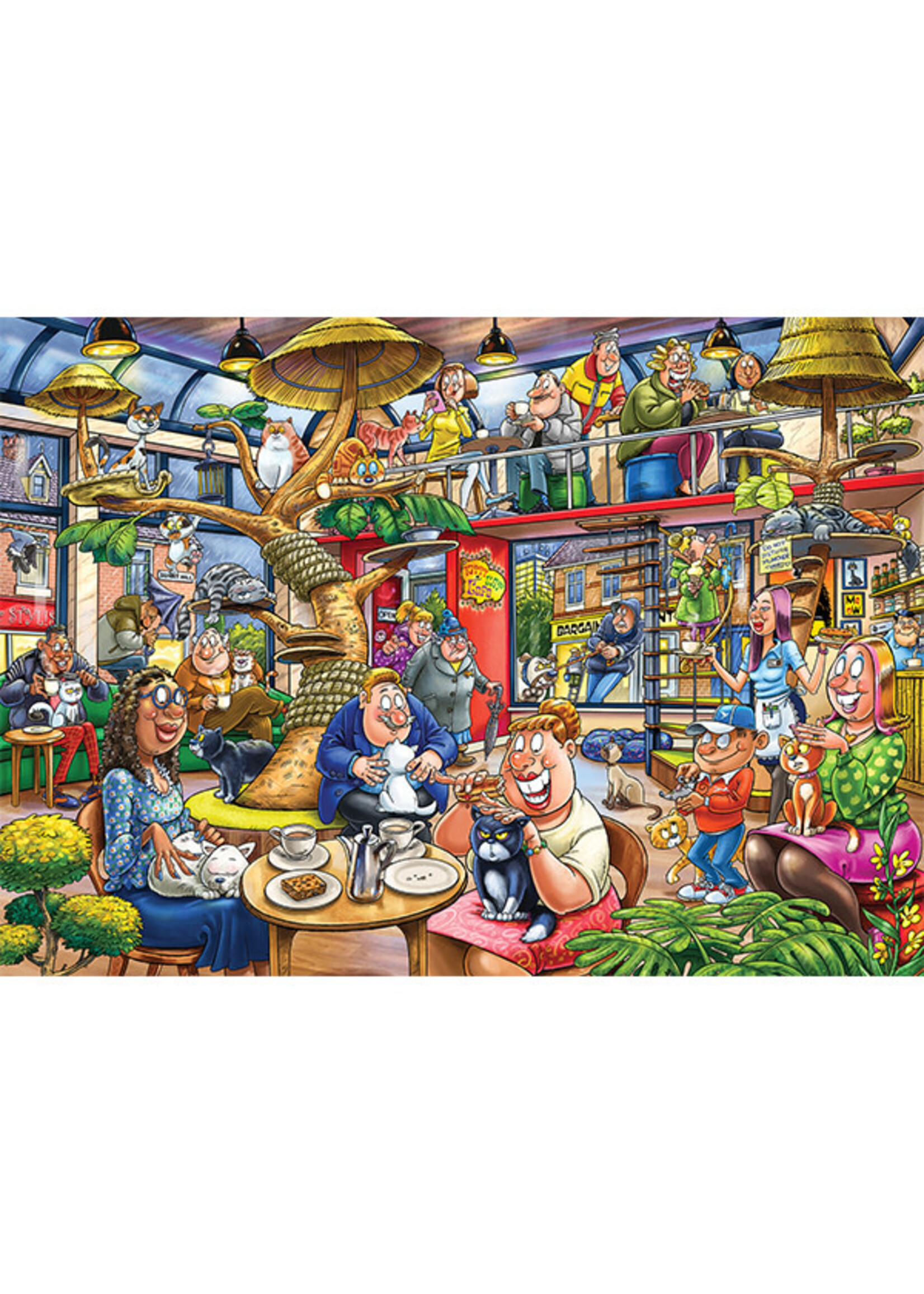 Wasgij? - Mystery 28 - Folie féline !