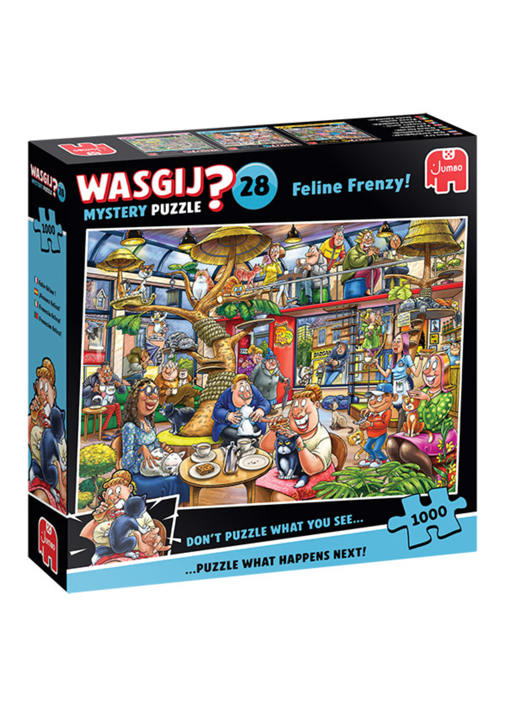 Wasgij? - Mystery 28 - Folie féline !