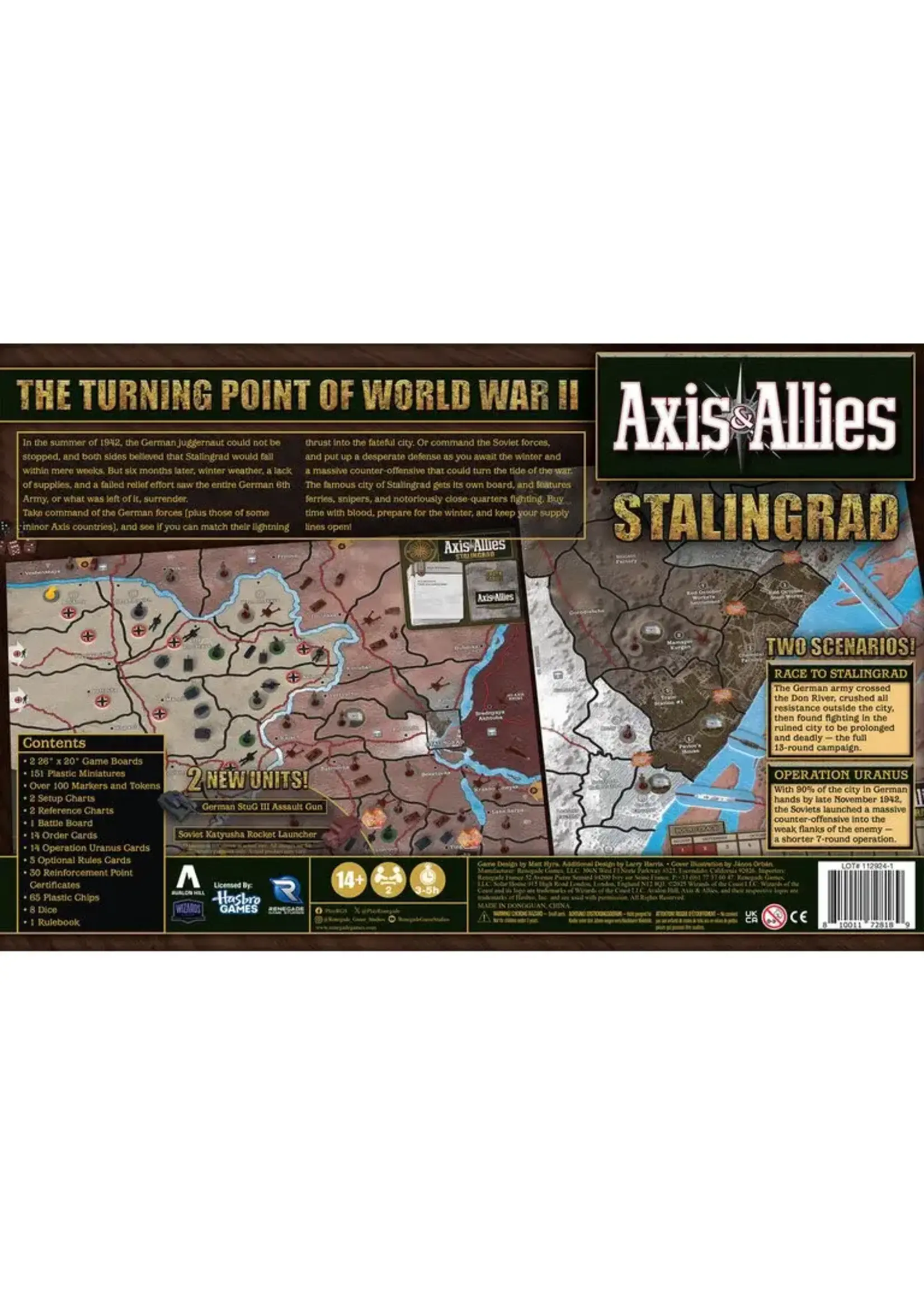 Renegade game studio Axis & Allies - Stalingrad (EN)