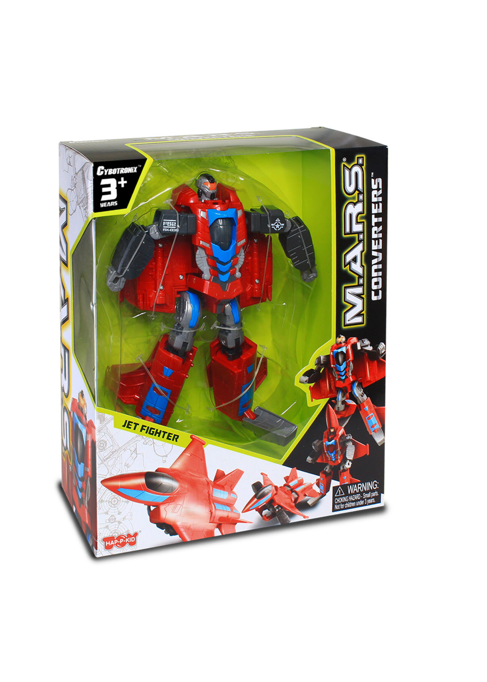 Hap-p-kid Robot M.A.R.S. Converters Jet Fighter