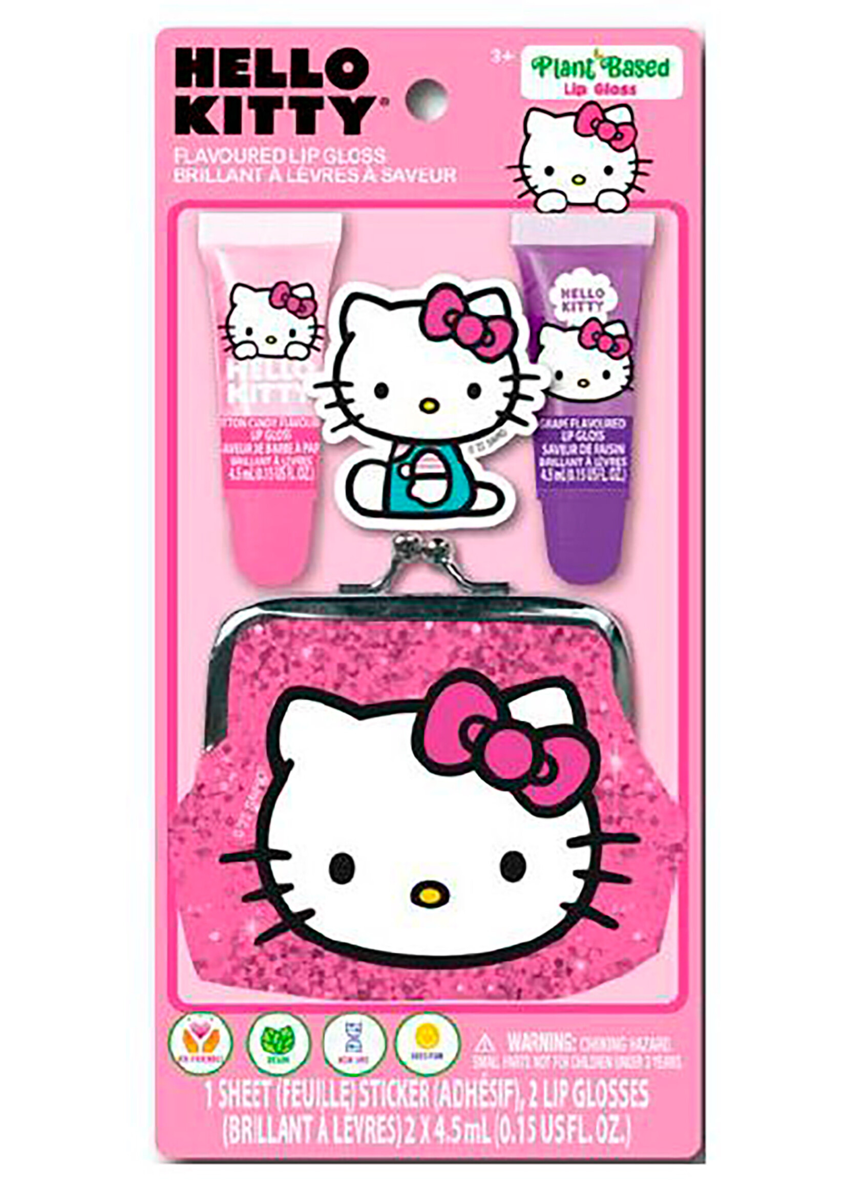 Townley Hello Kitty - 2 Juicy tube avec mini sac