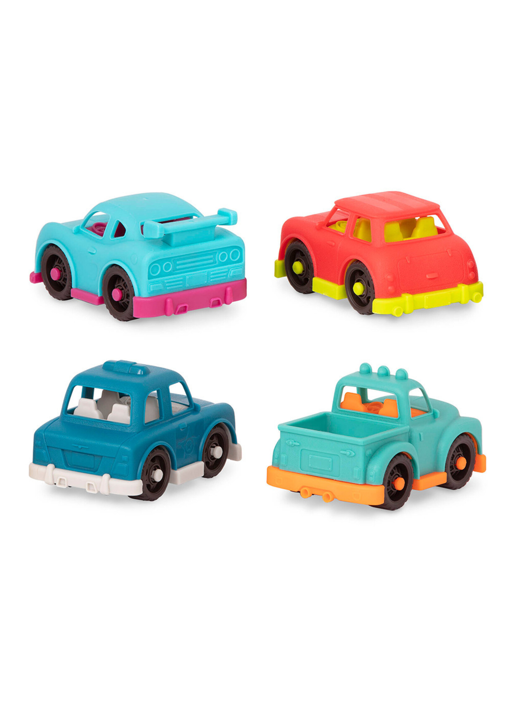 B.Toys B.Toys - Happy Cruisers 4 Mini véhicules