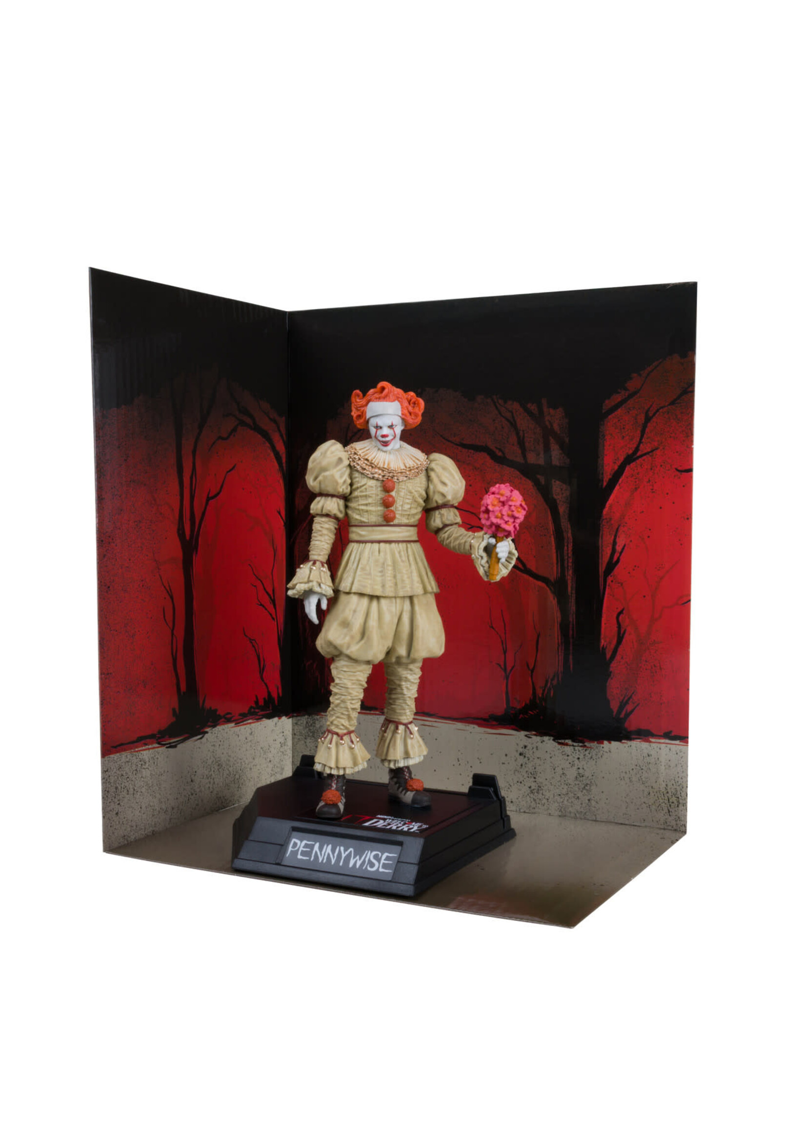 McFarlane toys Pennywise: Flashback (Welcome to Derry) 6" Posed Figure Gold Label
