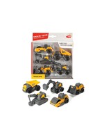 Dickie Toys Dickie - Volvo Micro Workers 5 pièces, 9 cm