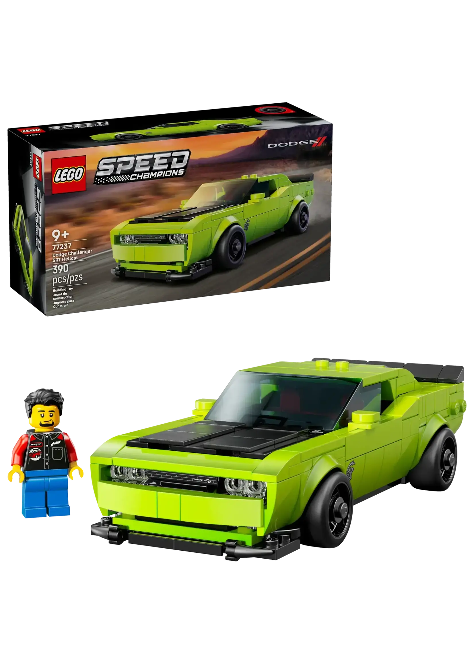 LEGO La voiture sport Dodge Challenger SRT Hellcat - 77237