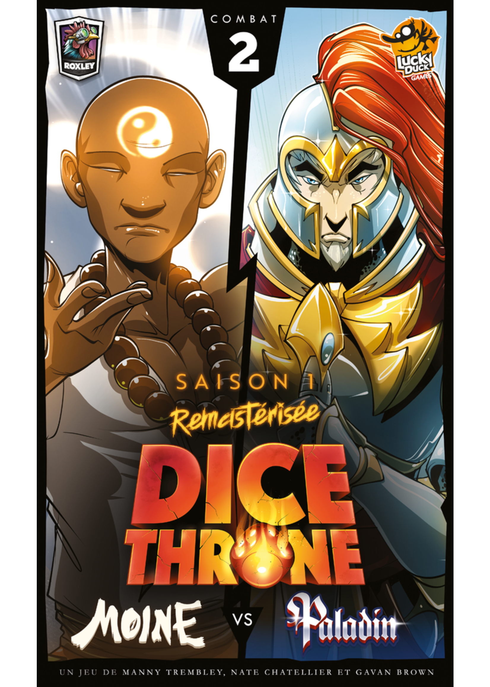 Dice Throne Dice Throne Sais.1 : Moine vs. Paladin - FR