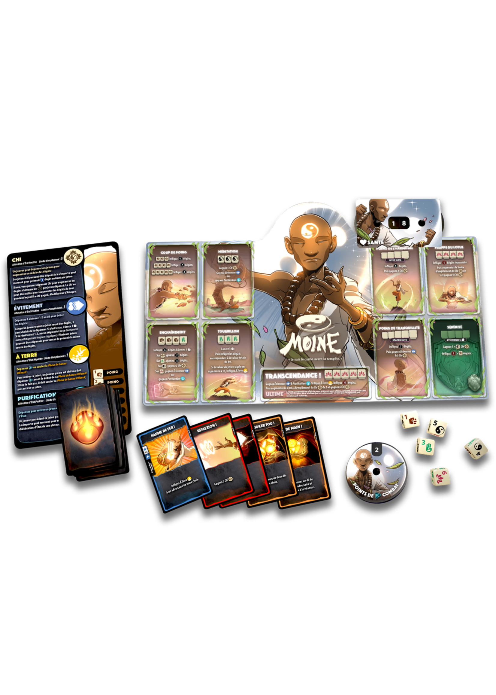 Dice Throne Dice Throne Sais.1 : Moine vs. Paladin - FR