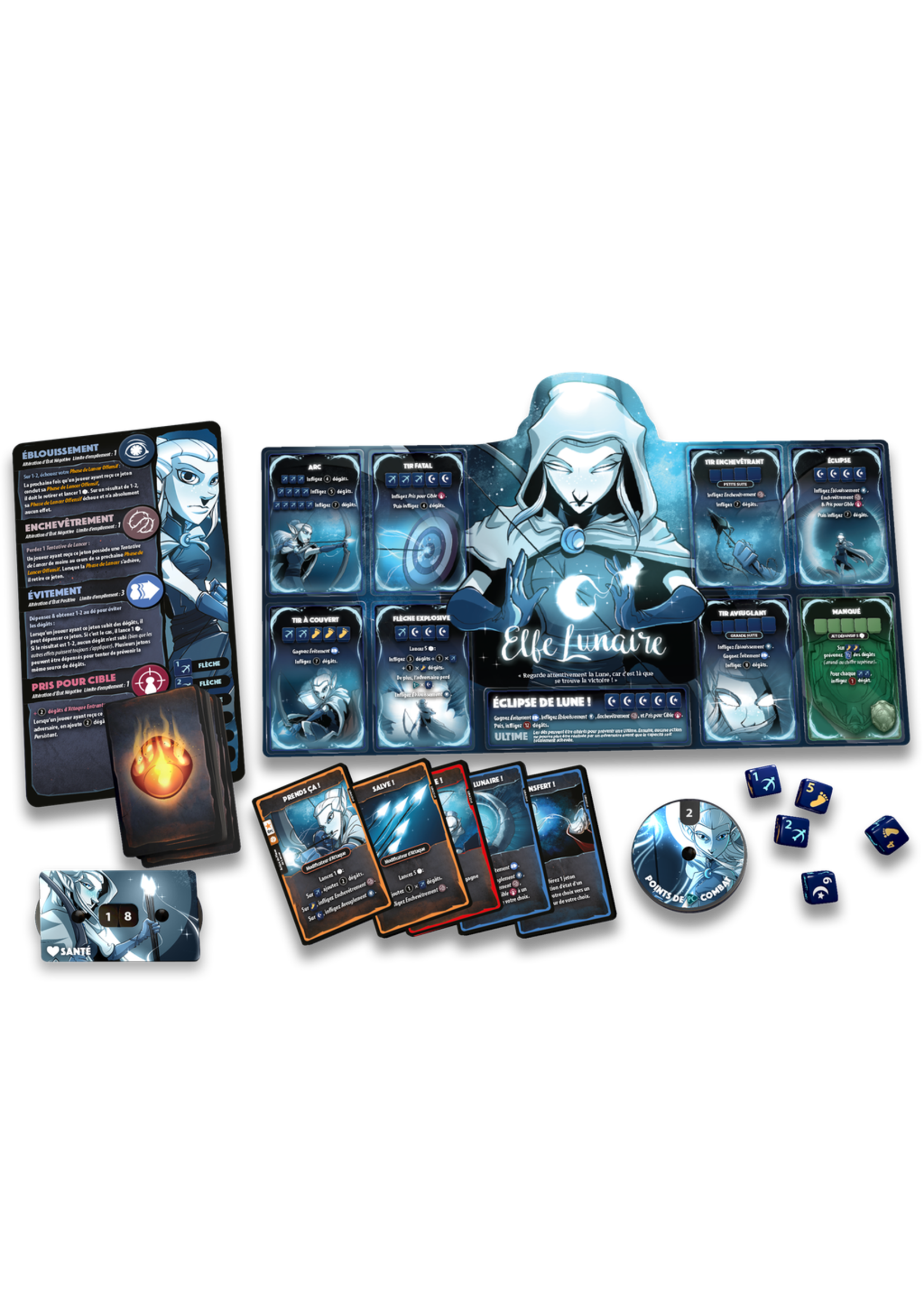 Dice Throne Dice Throne Sais.1 : Barbare vs. Elfe Lunaire - FR