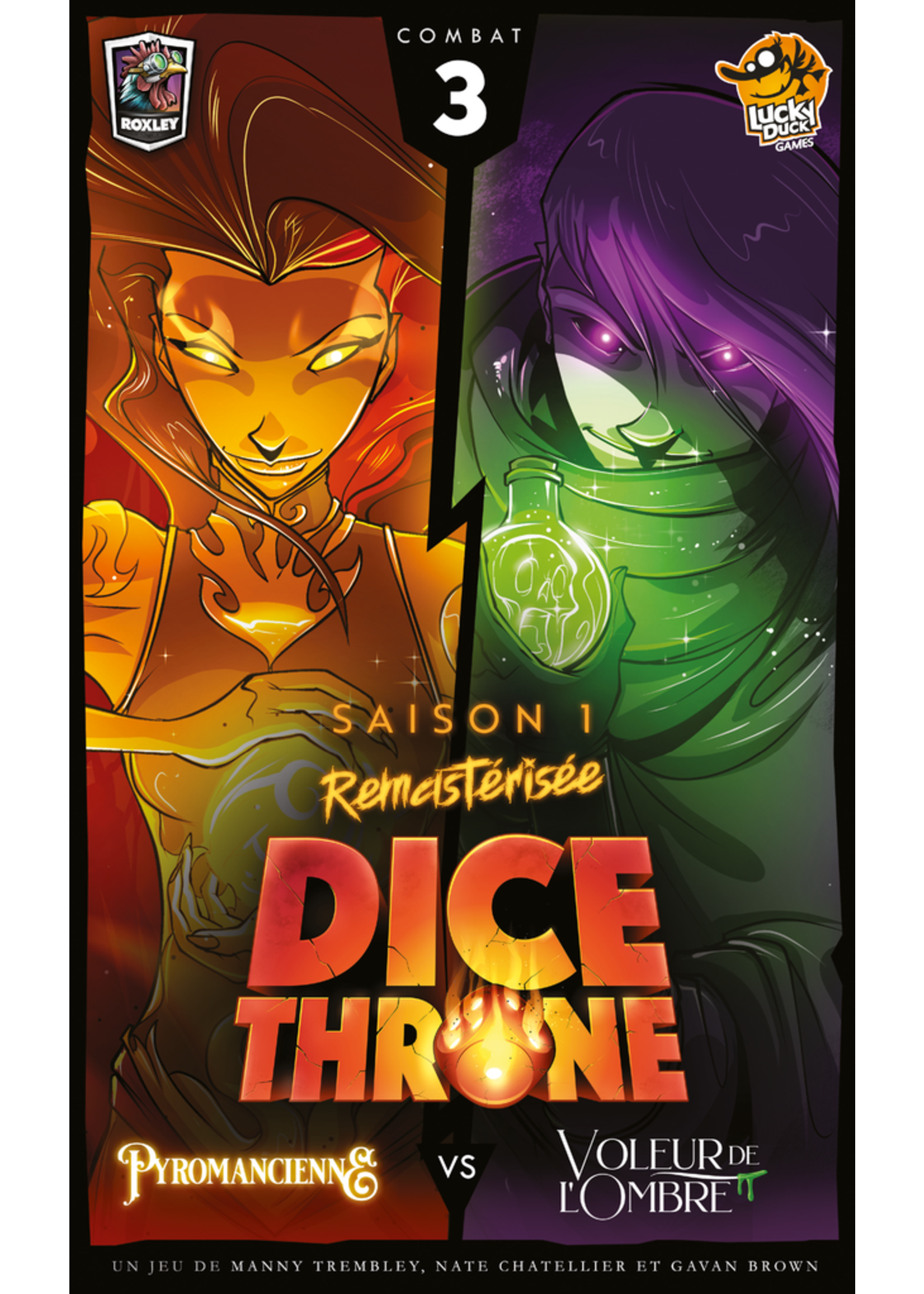 Dice Throne Dice Throne Sais.1 : Pyromancien vs. Voleur de l'ombre - FR
