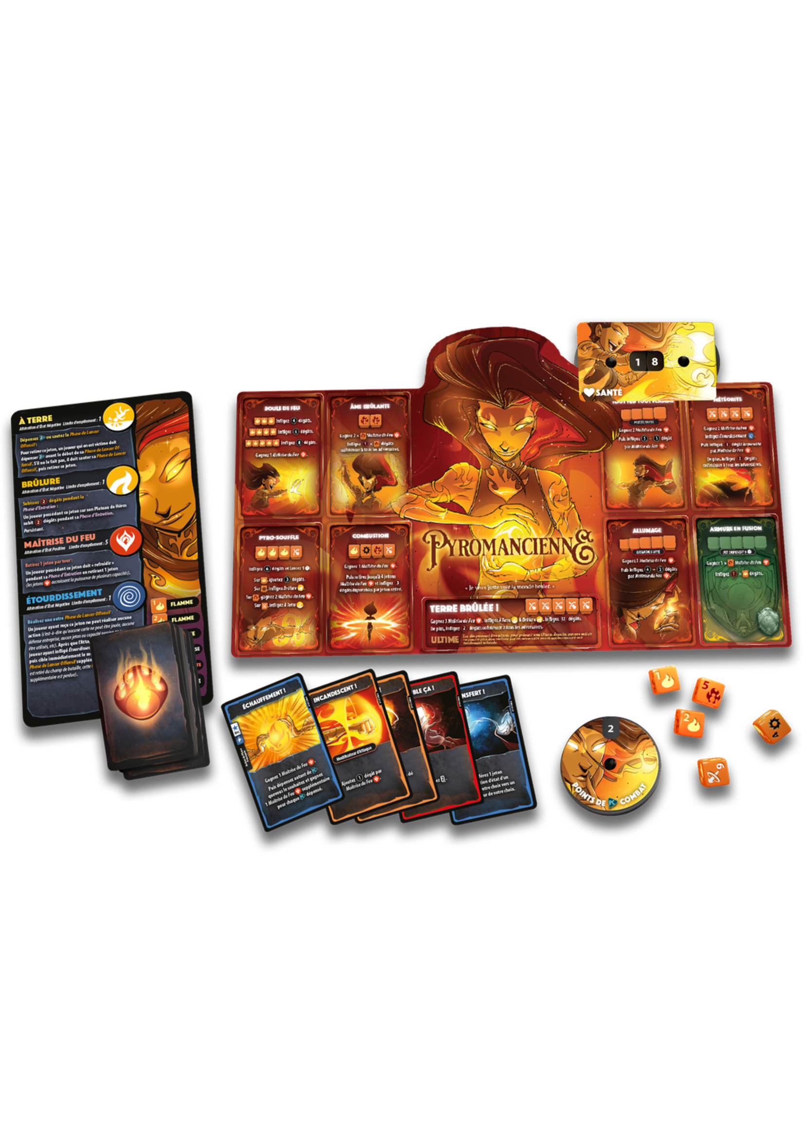 Dice Throne Dice Throne Sais.1 : Pyromancien vs. Voleur de l'ombre - FR