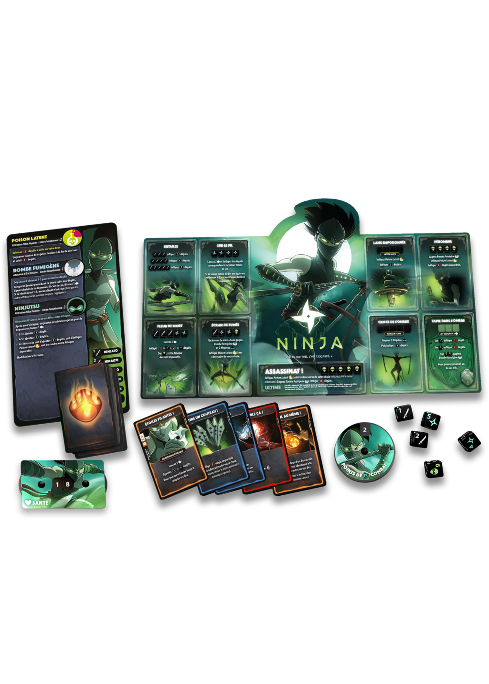 Dice Throne Dice Throne Sais.1 : Treant vs. Ninja - FR