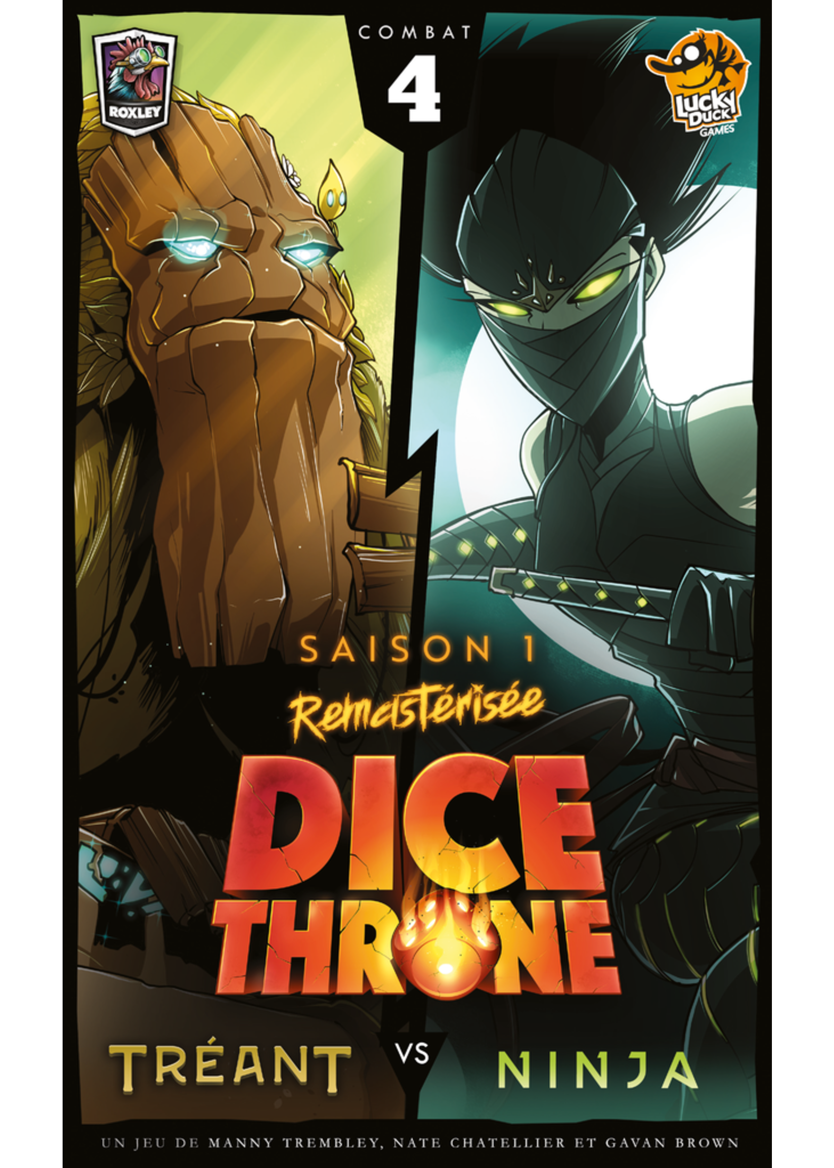 Dice Throne Dice Throne Sais.1 : Treant vs. Ninja - FR