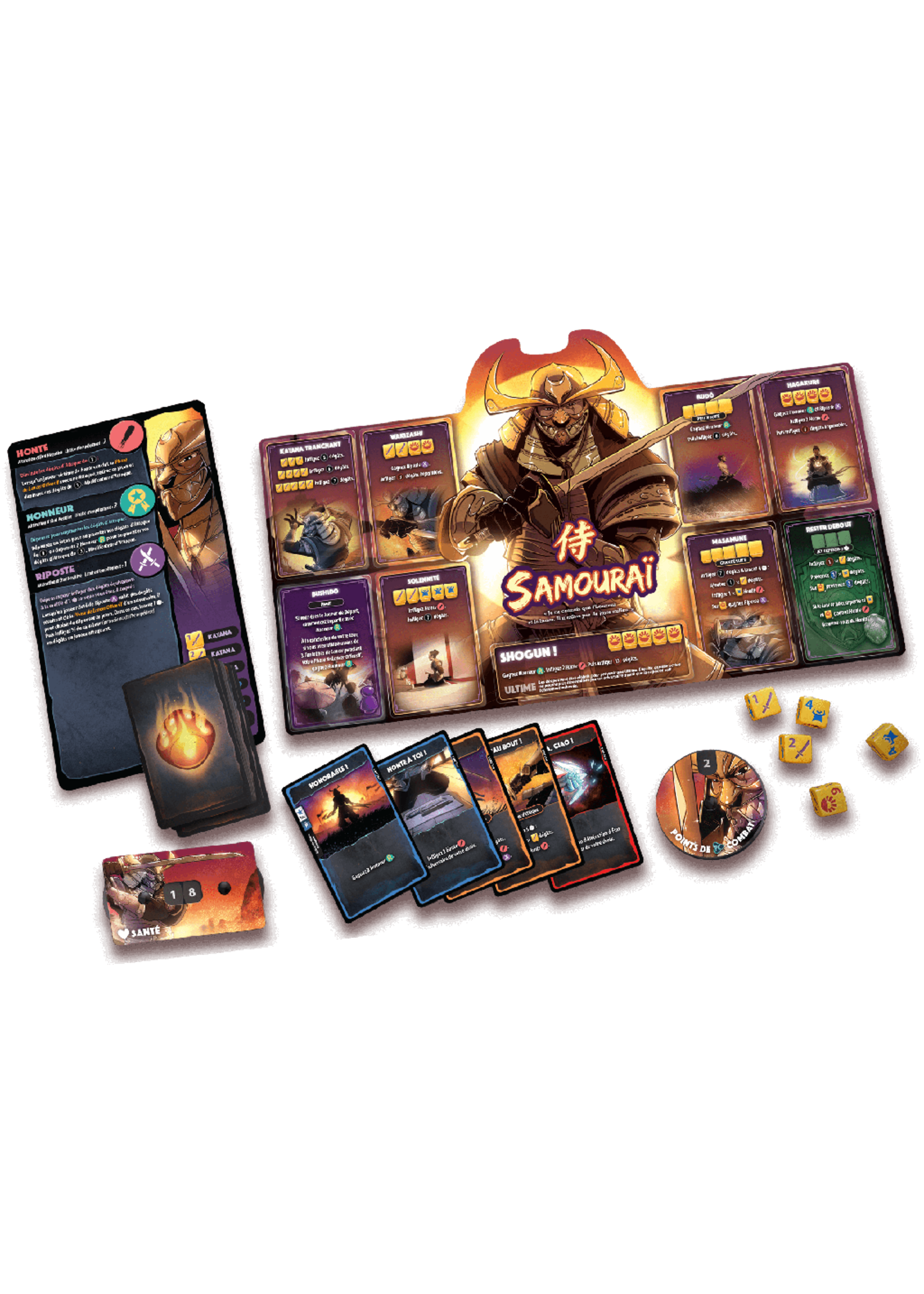 Dice Throne Dice Throne Sais.2 : As de la Gâchette vs. Samouraï - FR