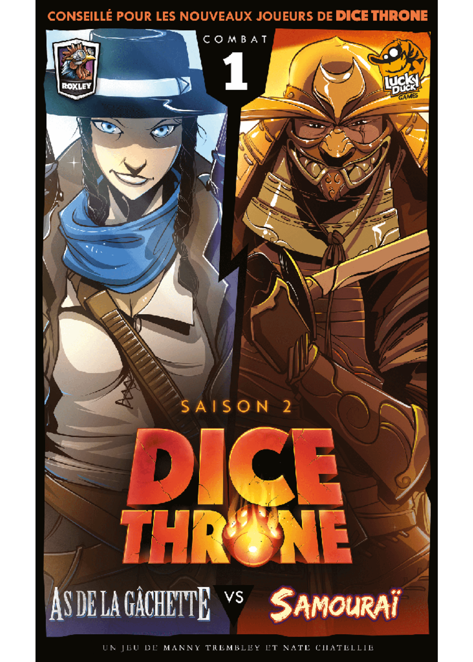 Dice Throne Dice Throne Sais.2 : As de la Gâchette vs. Samouraï - FR