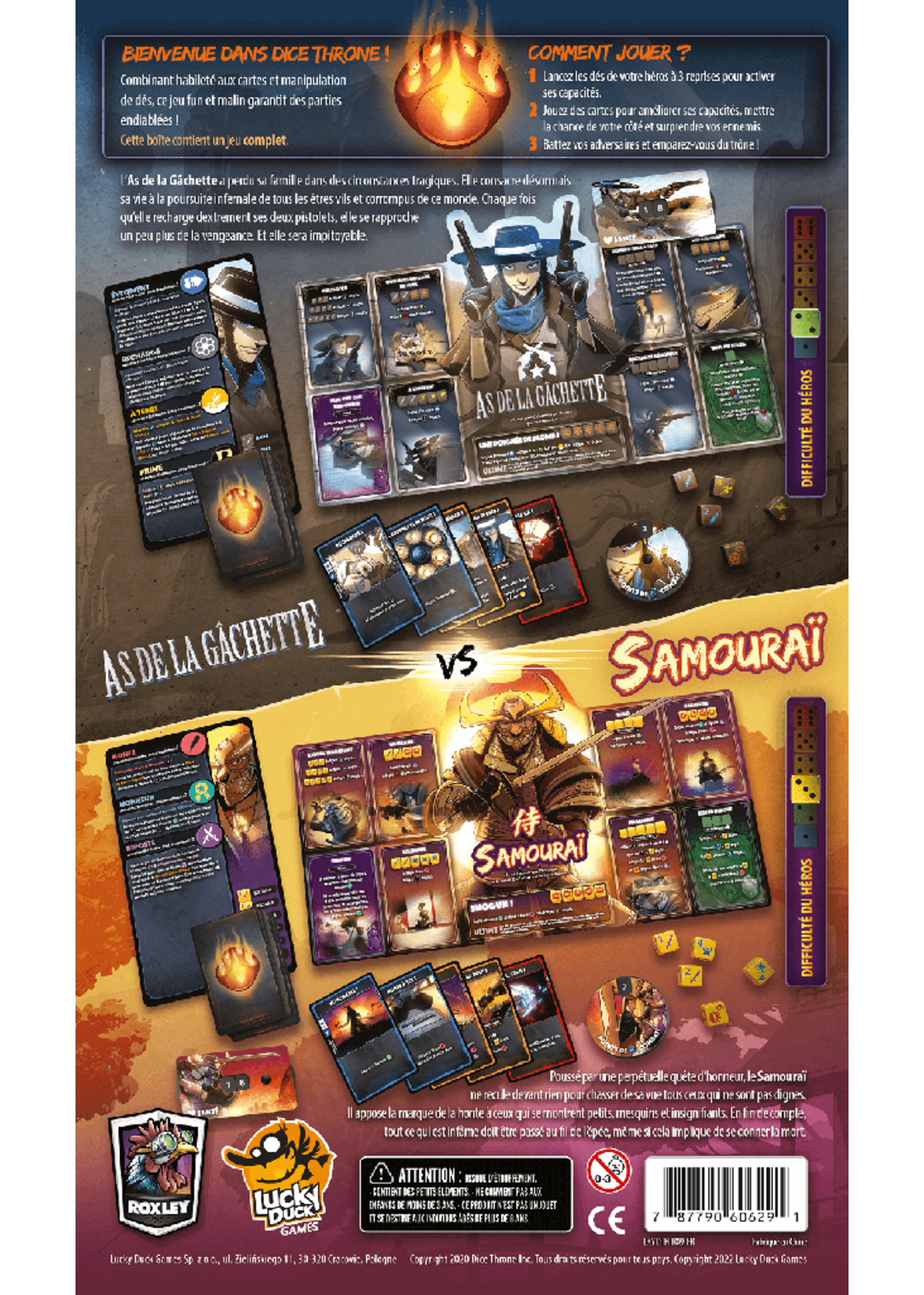 Dice Throne Dice Throne Sais.2 : As de la Gâchette vs. Samouraï - FR