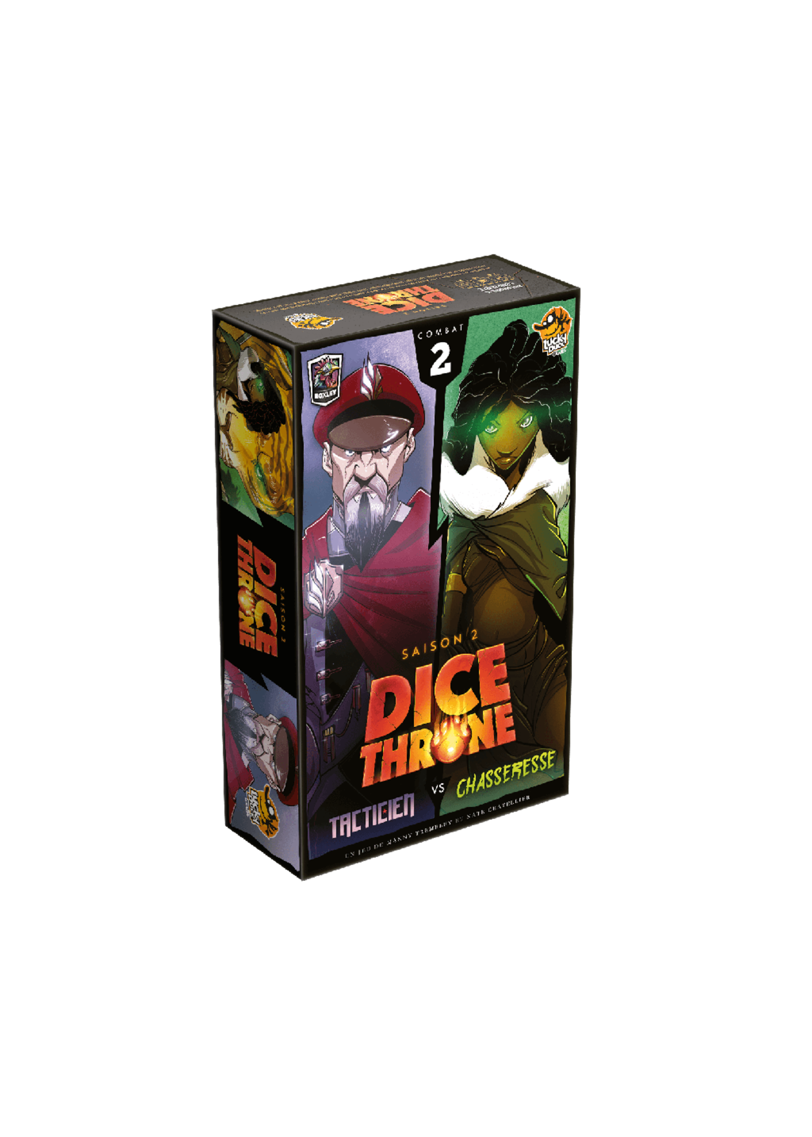 Dice Throne Dice Throne Sais.2 : Tacticien vs. Chasseresse - FR