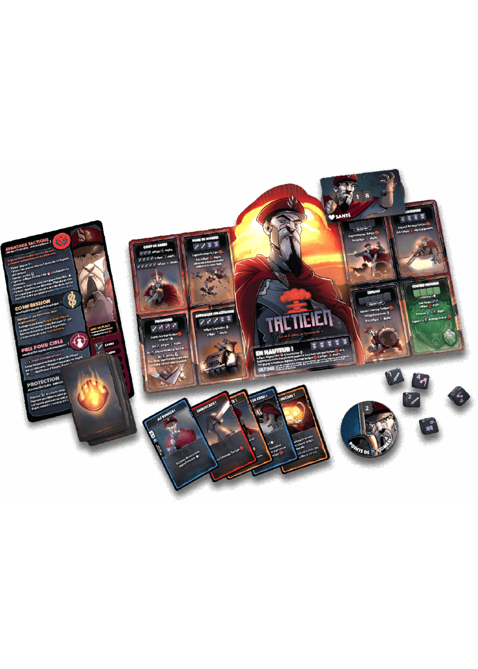 Dice Throne Dice Throne Sais.2 : Tacticien vs. Chasseresse - FR