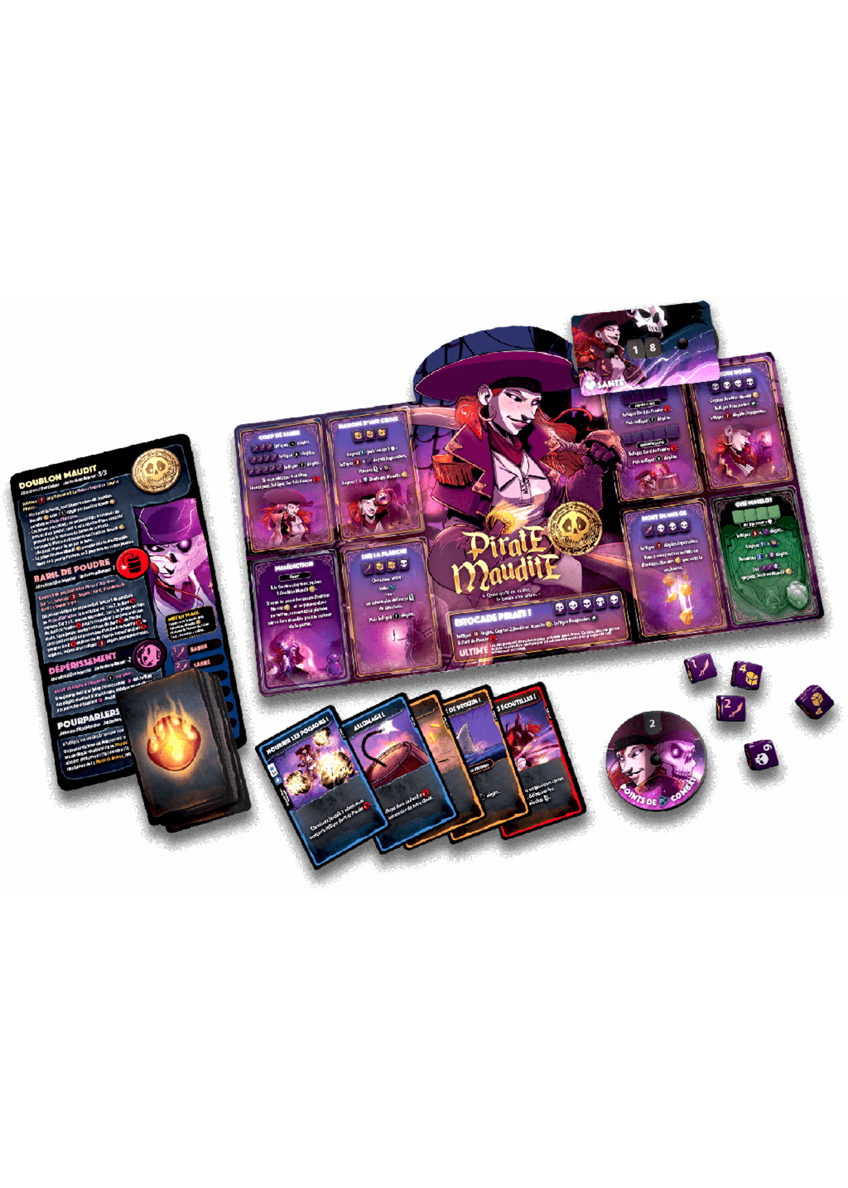 Dice Throne Dice Throne Sais.2 : Artificier vs. Pirate Maudite - FR