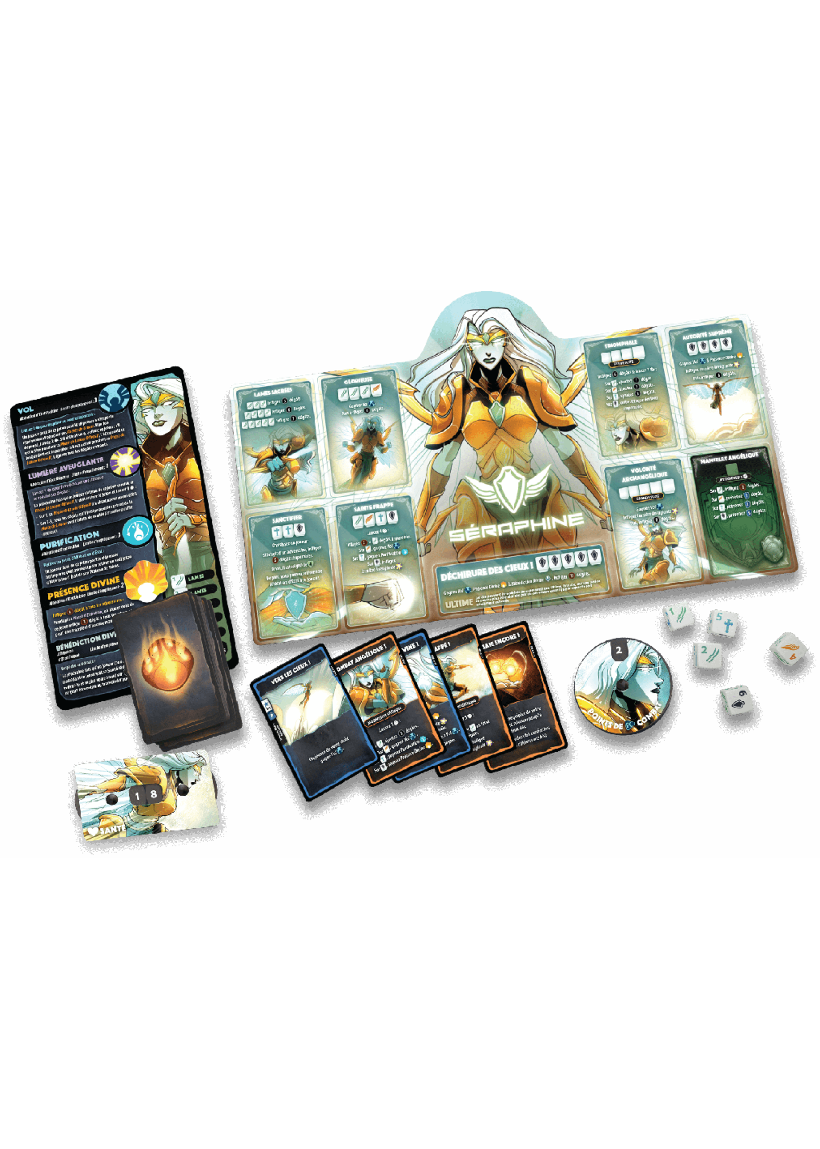 Dice Throne Dice Throne Sais.2 : Séraphine vs. Reine Vampire - FR