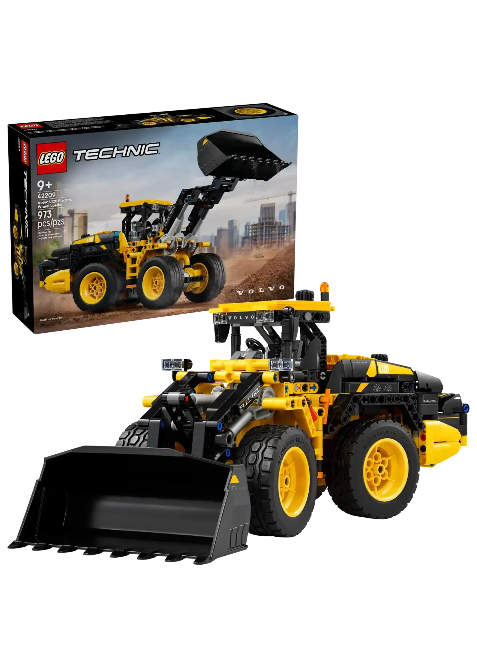 LEGO La chargeuse sur pneus Volvo L120 Electric - 42209