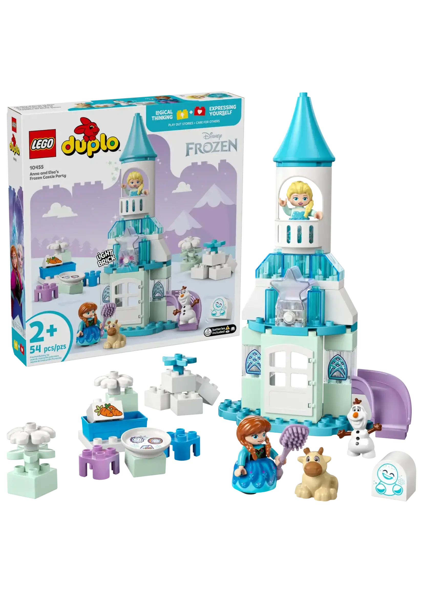 LEGO La fête d’Anna et Elsa au château de glace - 10455