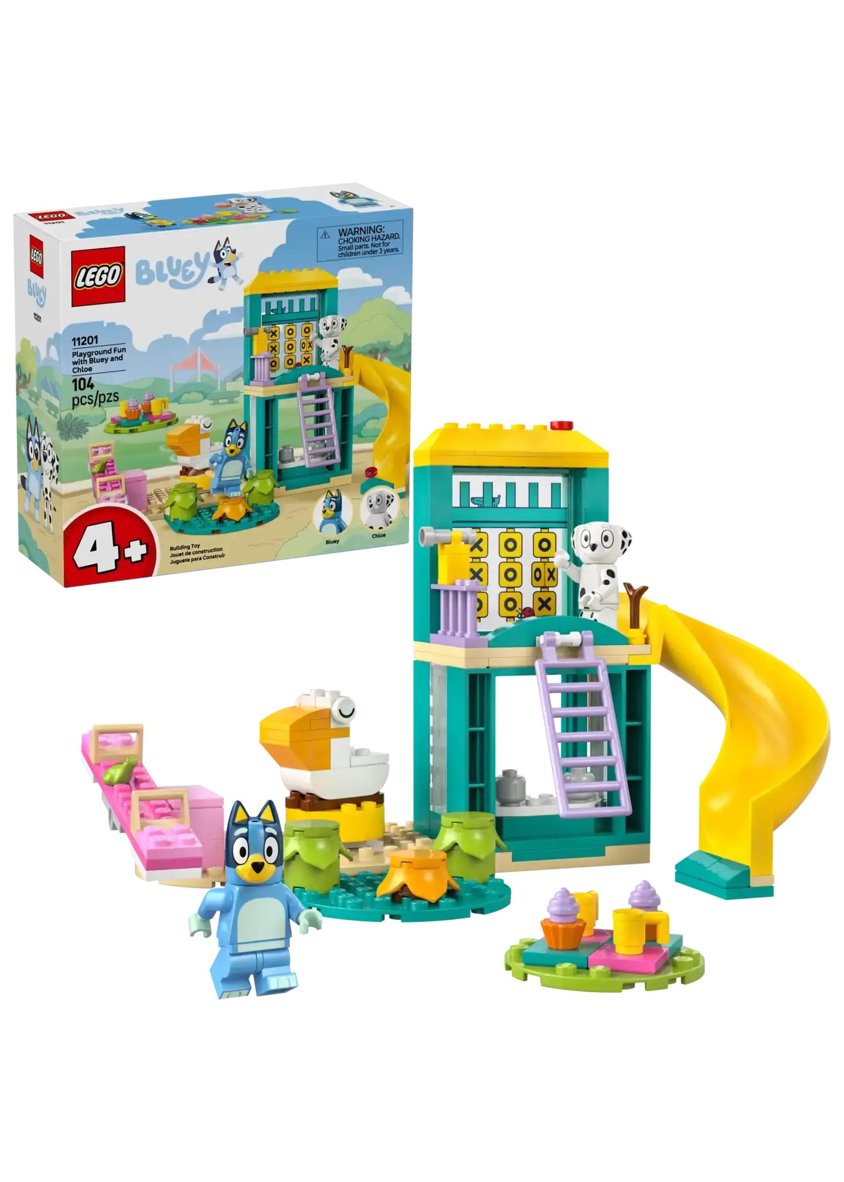 LEGO Le terrain de jeu de Bluey et Chloe - 11201