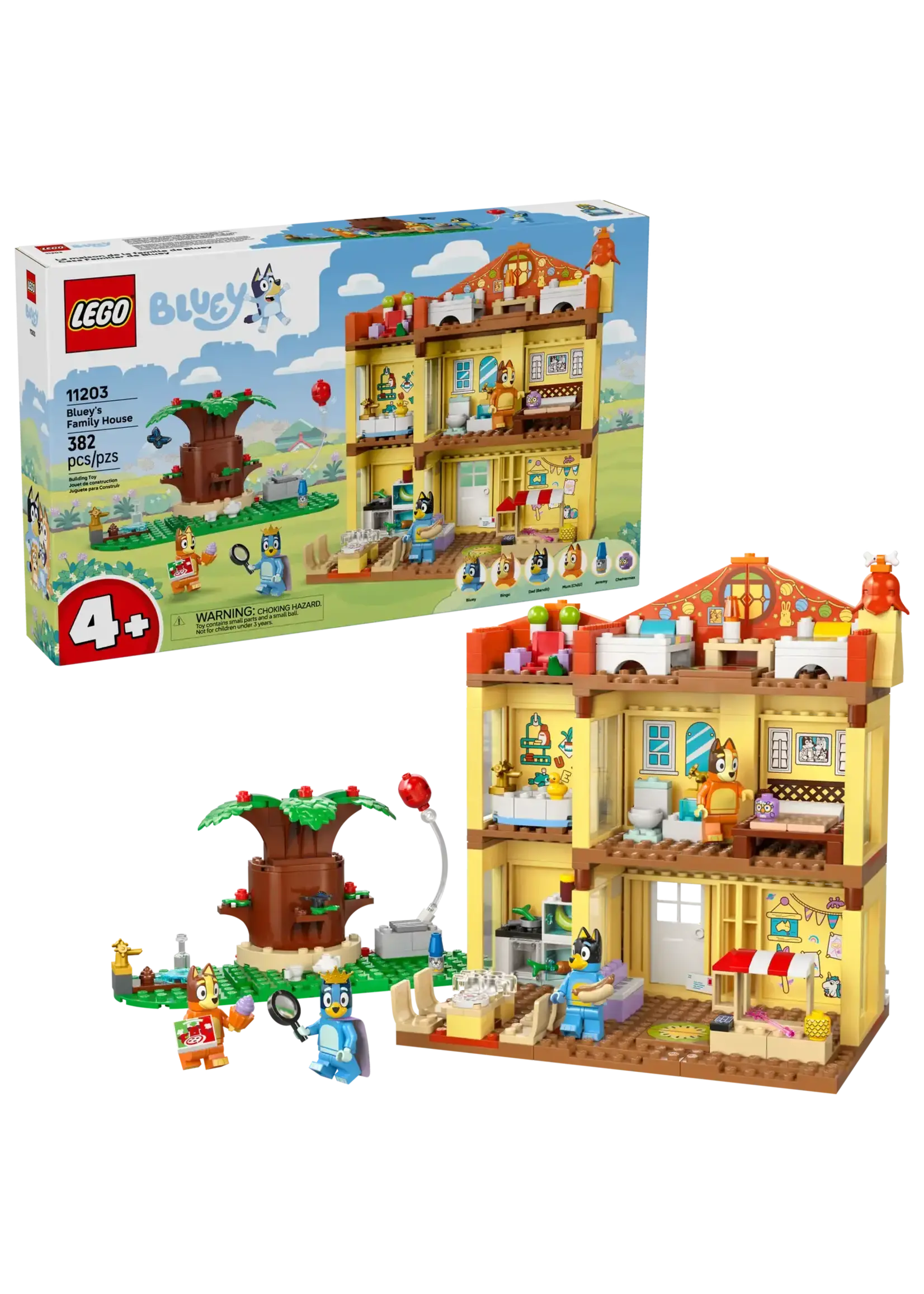 LEGO La maison de la famille de Bluey - 11203