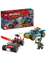 LEGO Le duel de voitures de course entre Rogue et Drix - 71840