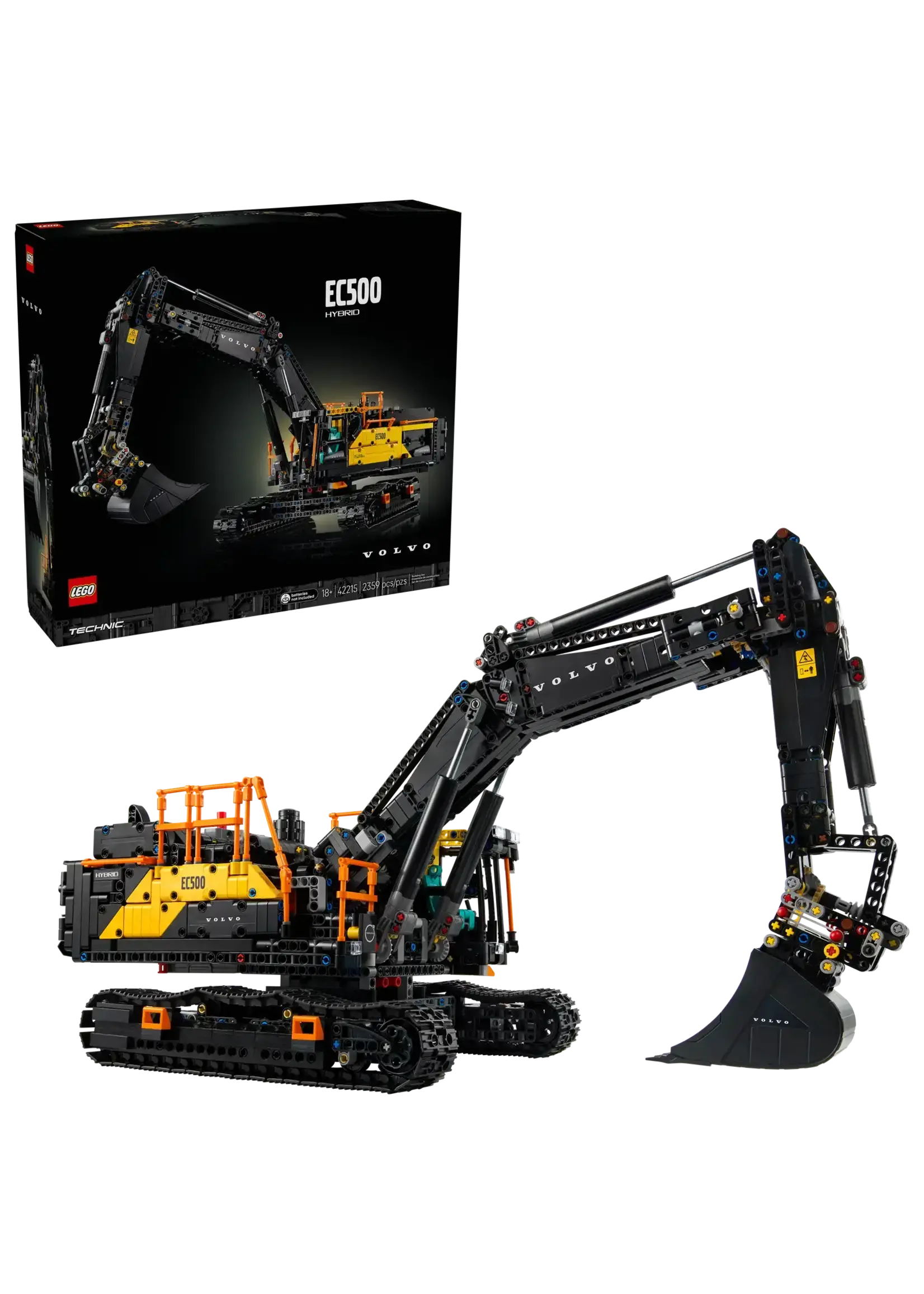 LEGO L’excavatrice Volvo EC500 Hybrid - 42215