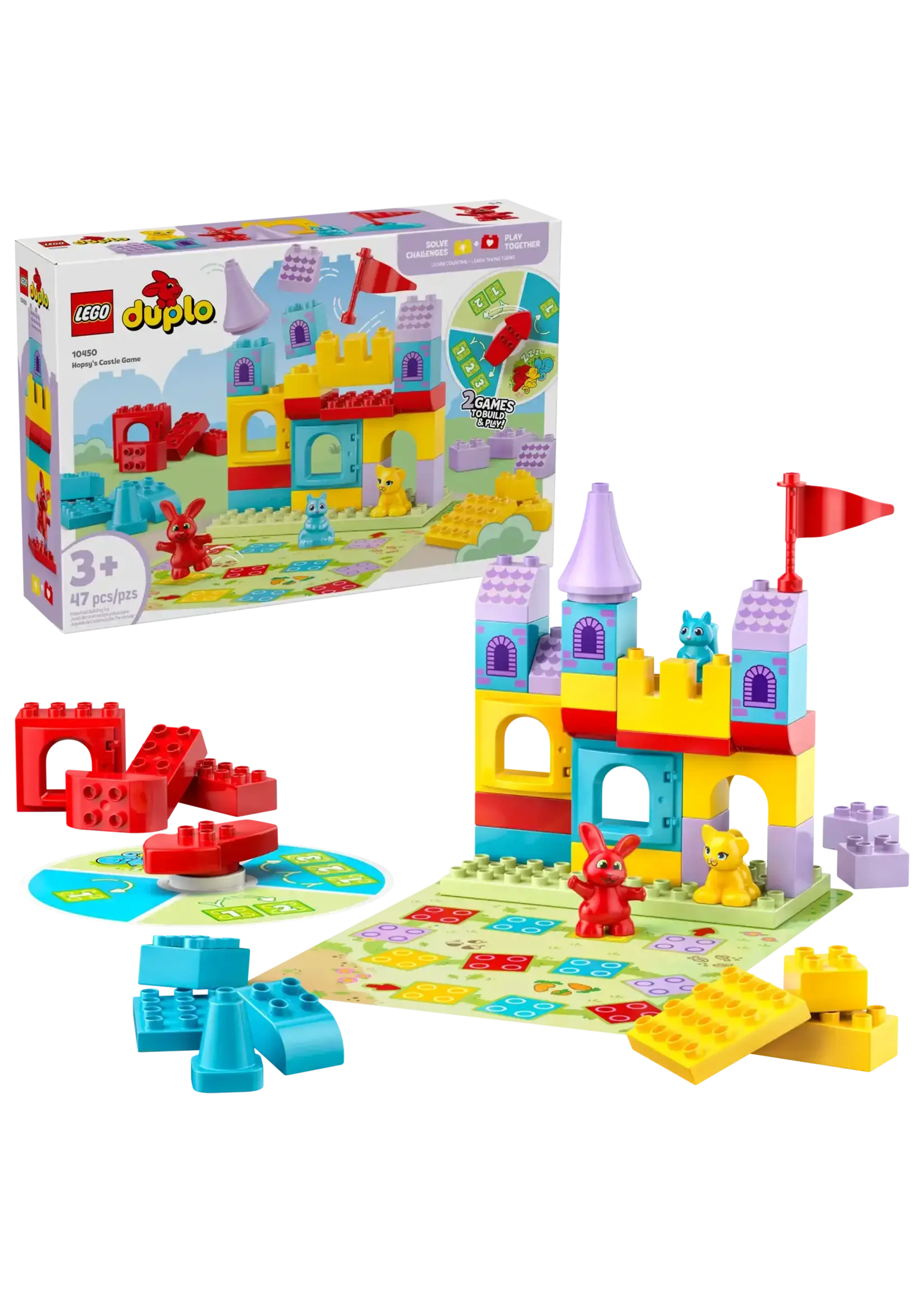 LEGO Le jeu du château de Hopsy - 10450