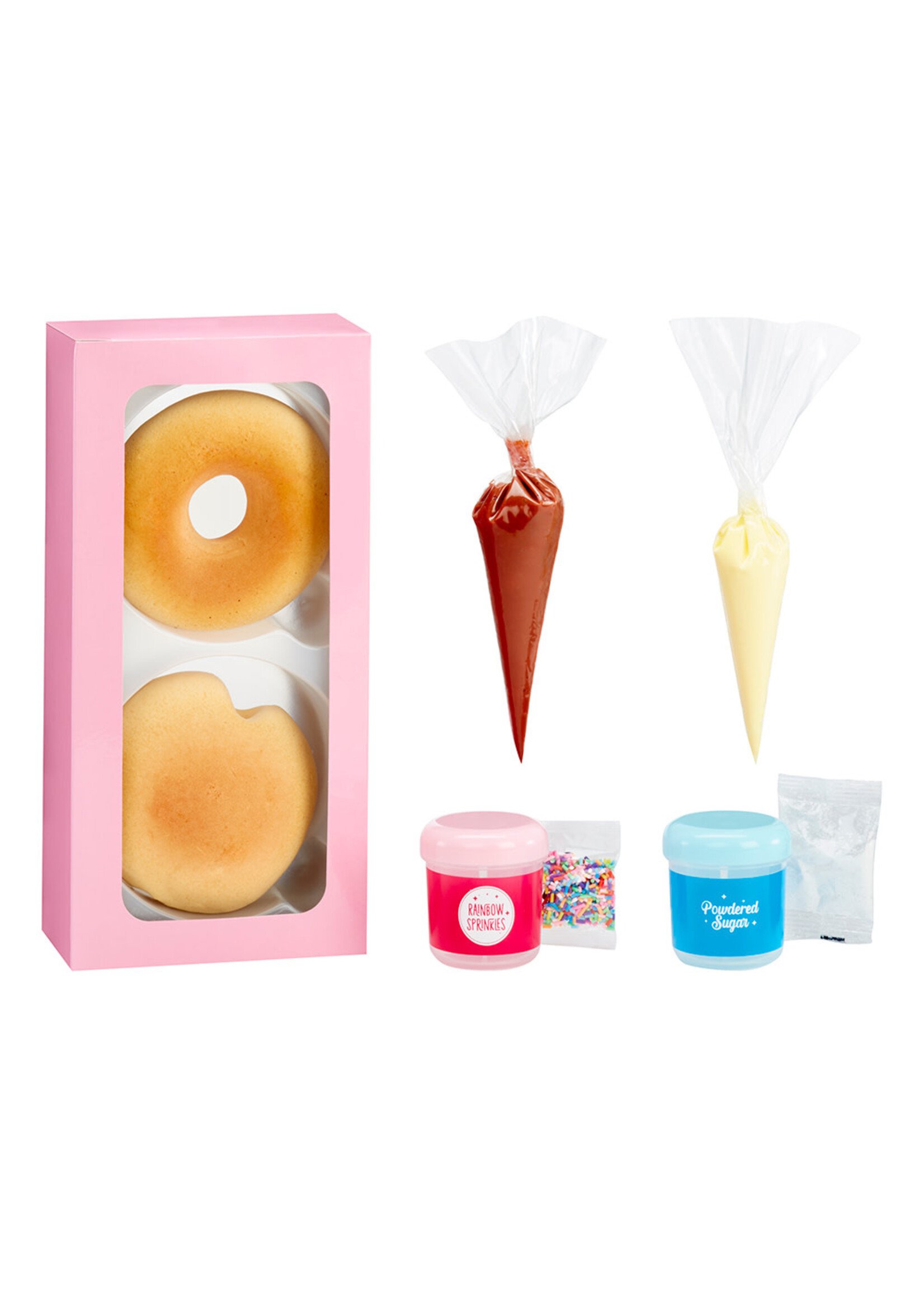Slime Life Slime Life - Beignes - Glacés au chocolat et fourrés à la crème