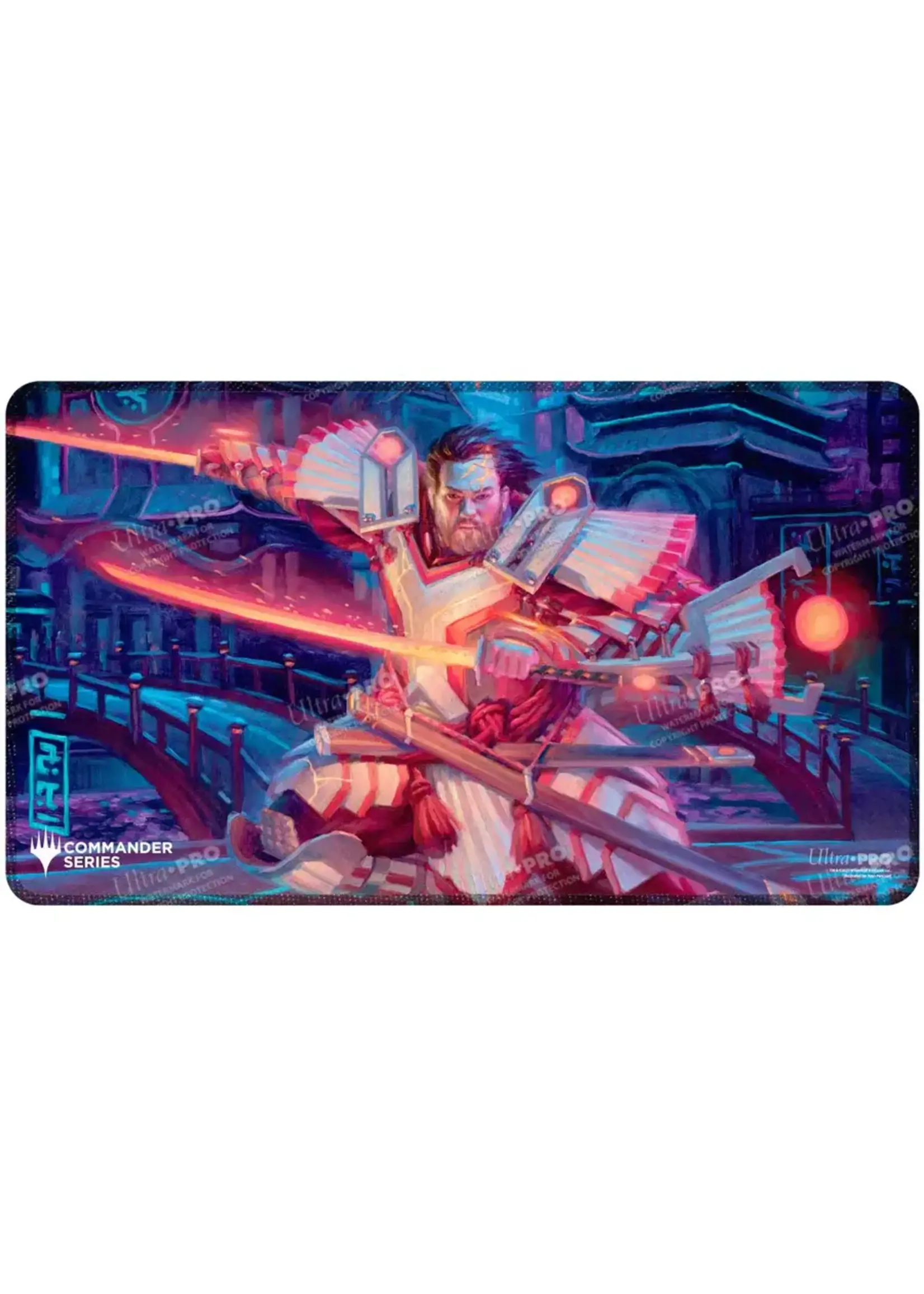 ULTRAPRO Commander Series #5 - Three Color Wedge - Isshin Stitched Playmat