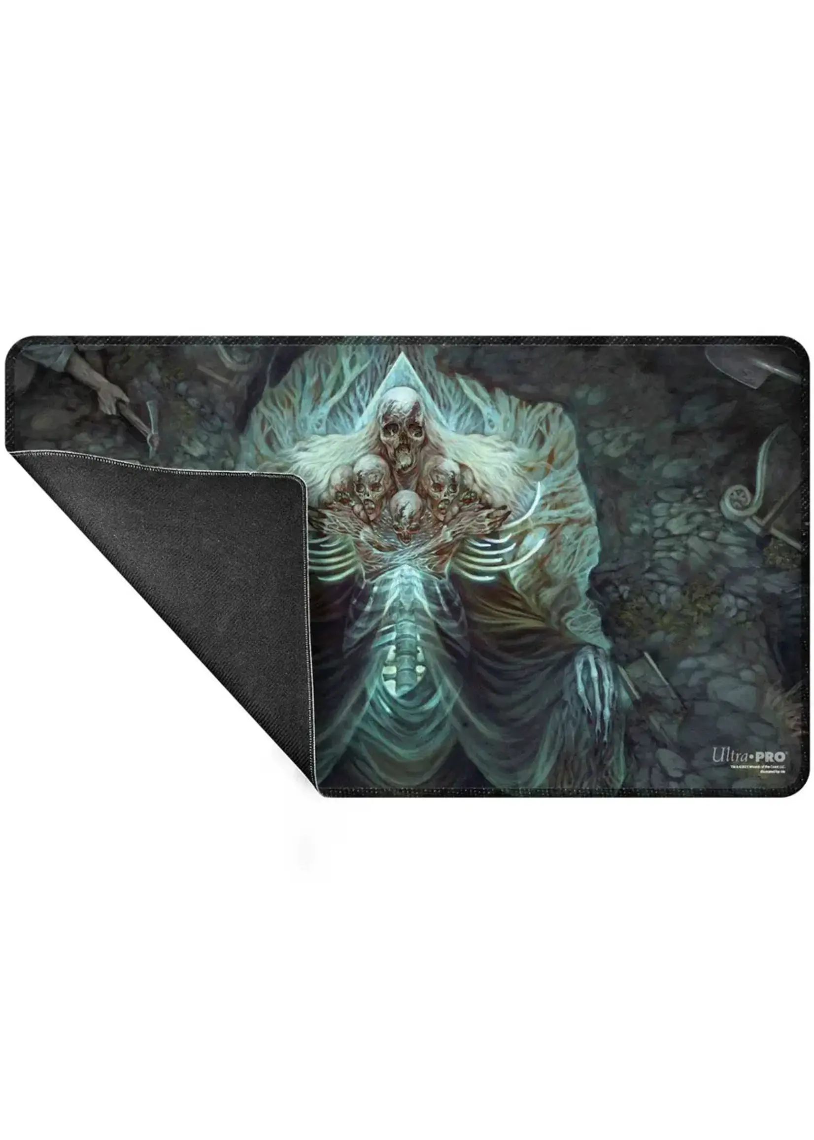 ULTRAPRO Commander Series #5 - Three Color Wedge - Myrkul Stitched Playmat