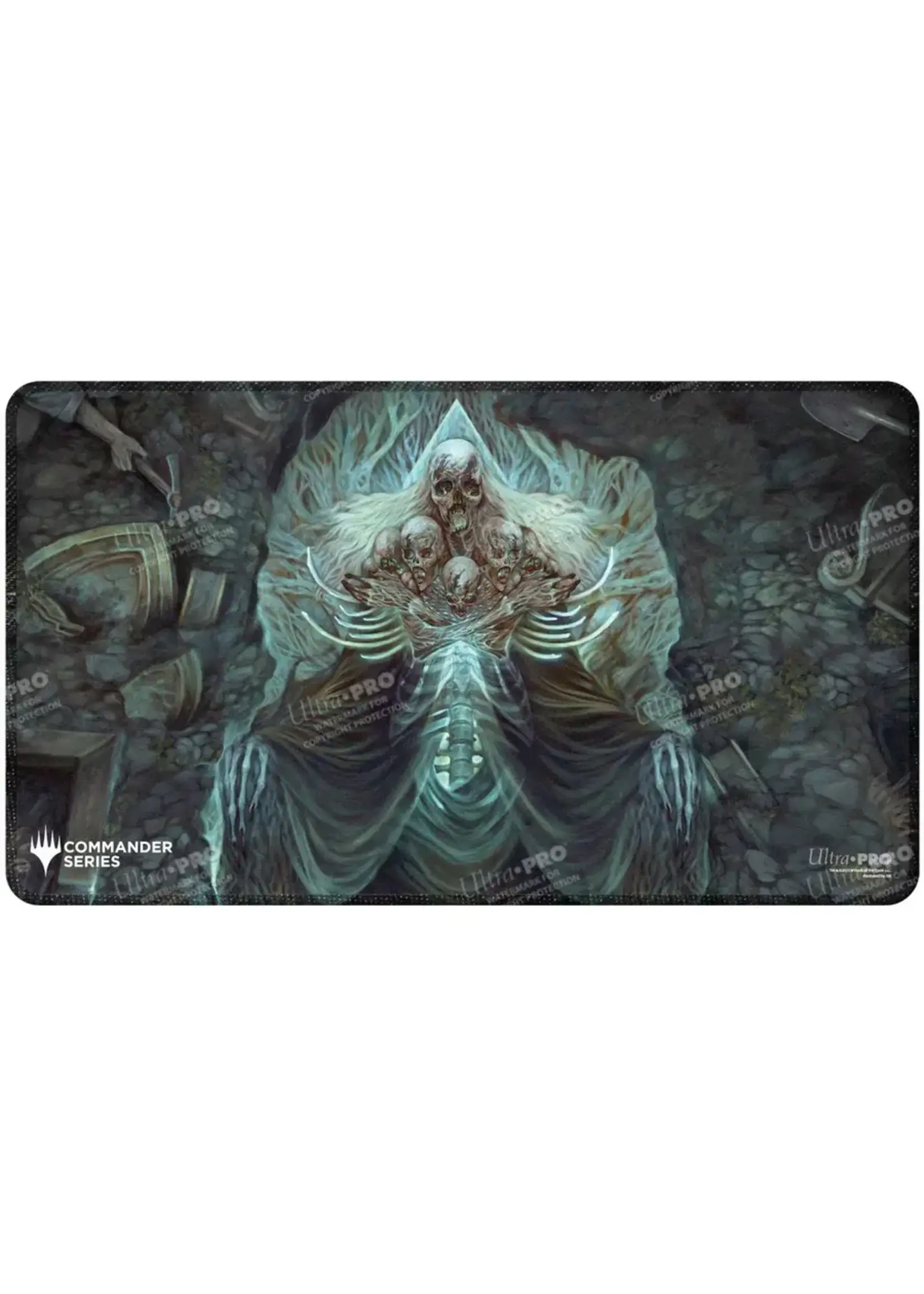 ULTRAPRO Commander Series #5 - Three Color Wedge - Myrkul Stitched Playmat