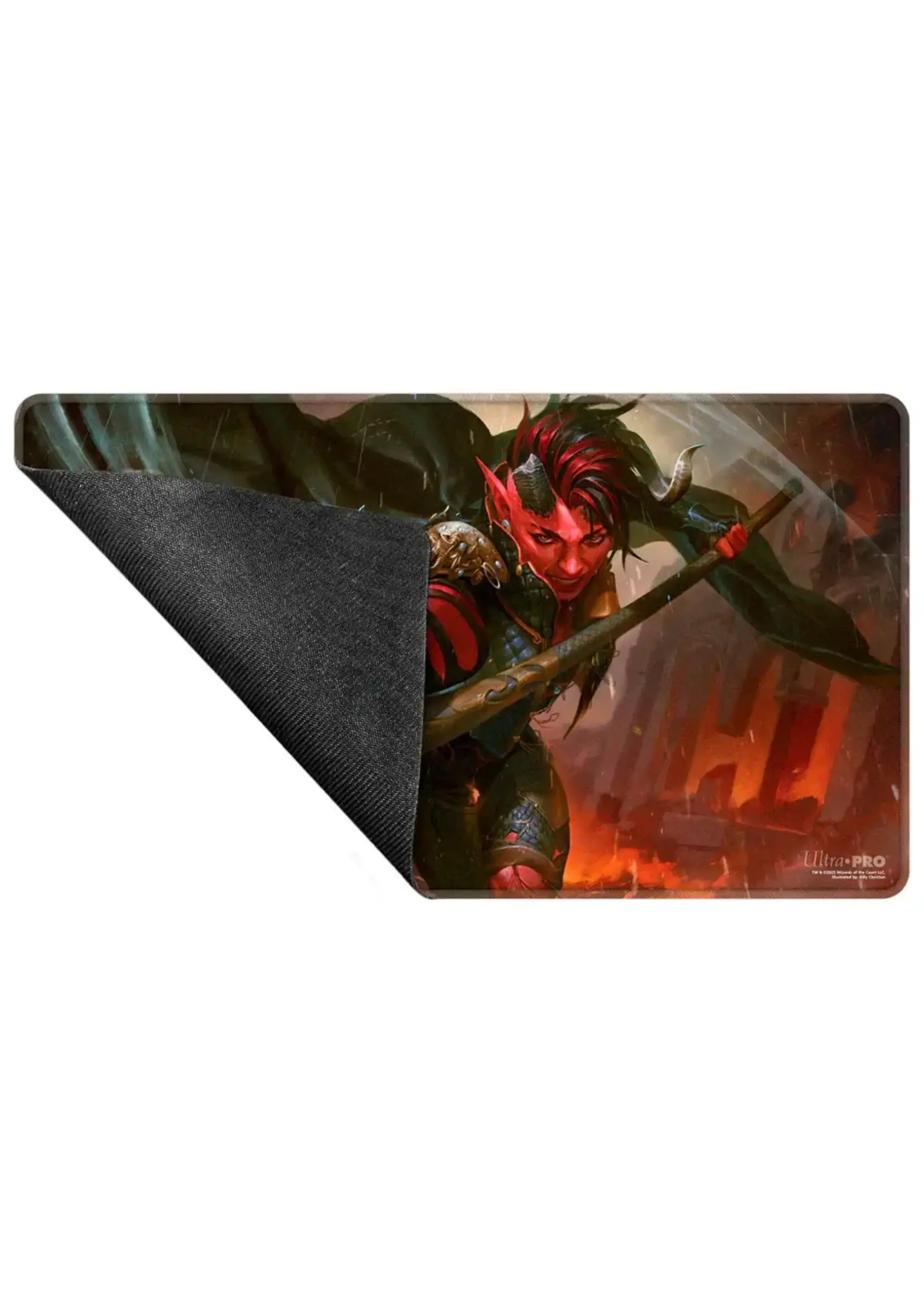 ULTRAPRO Commander Series #7 Karlach, Fury of Avernus Stitched Playmat