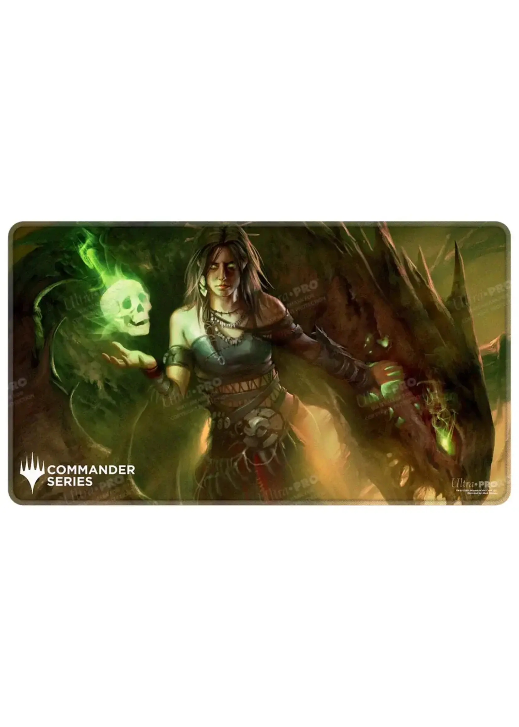 Commander Series #7 Meren of Clan Nel Toth Stitched Playmat