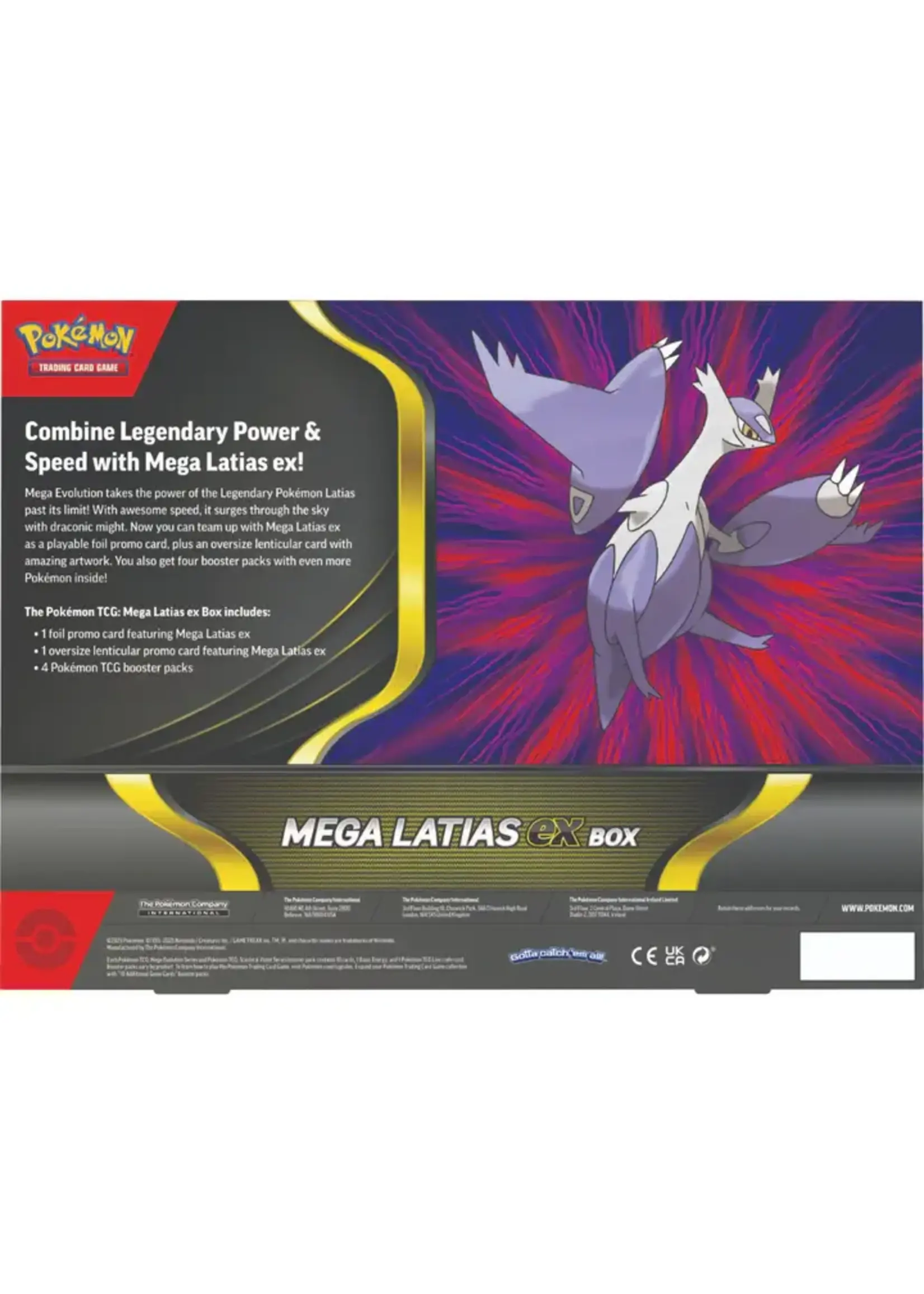 The Pokémon Company International Pokemon - Mega Latias ex Box