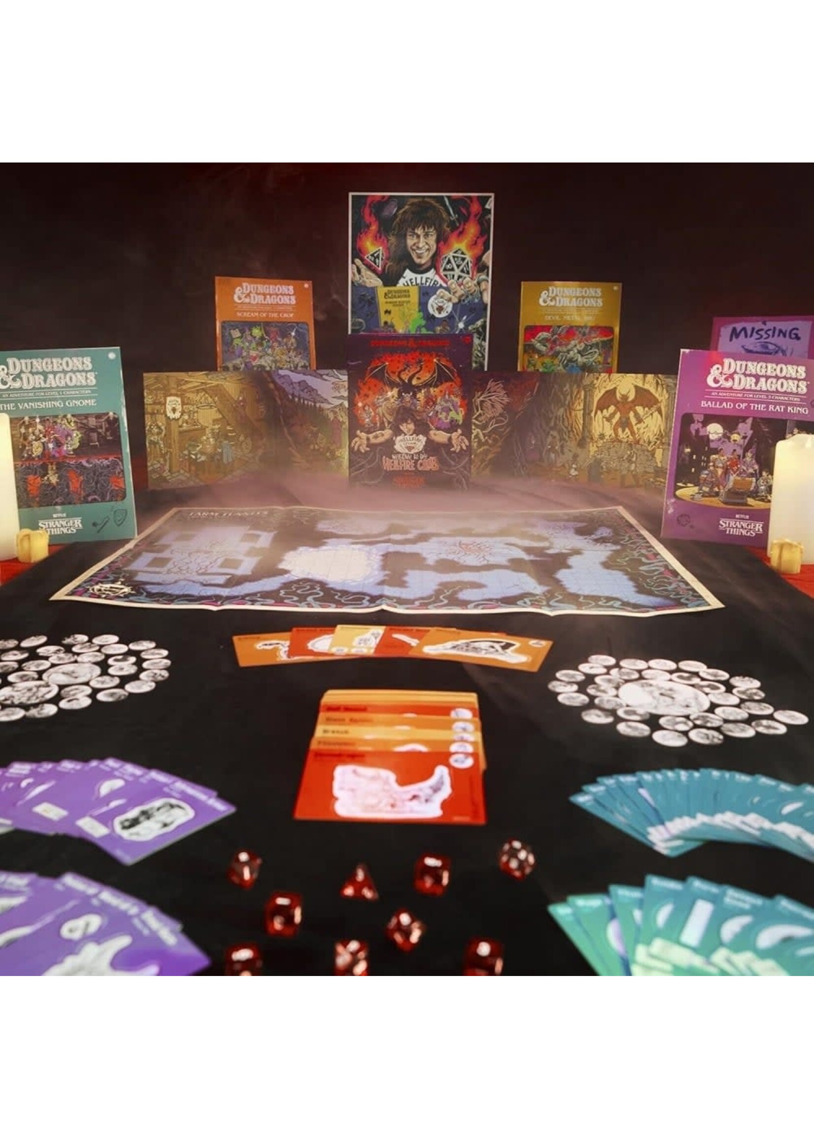 Dungeons & Dragons D&D: 5E - Stranger Things: Welcome to the Hellfire Club Boxed Set