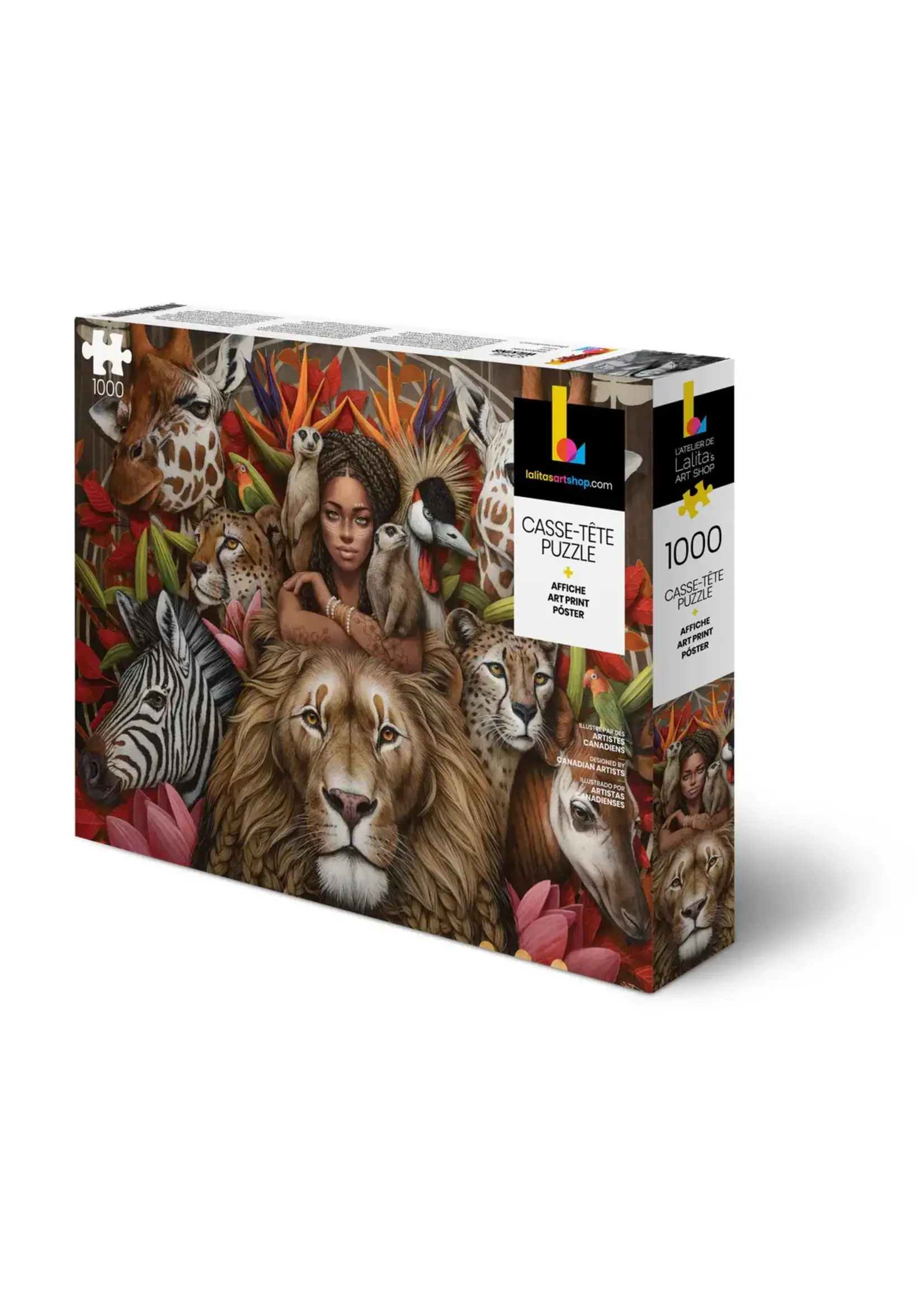 Lalita Art Shop Safari - 1000pcs
