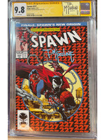 Spawn Spawn #227 Amazing Spider-Man #300 cover homage - SIGNED BY TODD MCFARLANE - CGC Graded 9.8