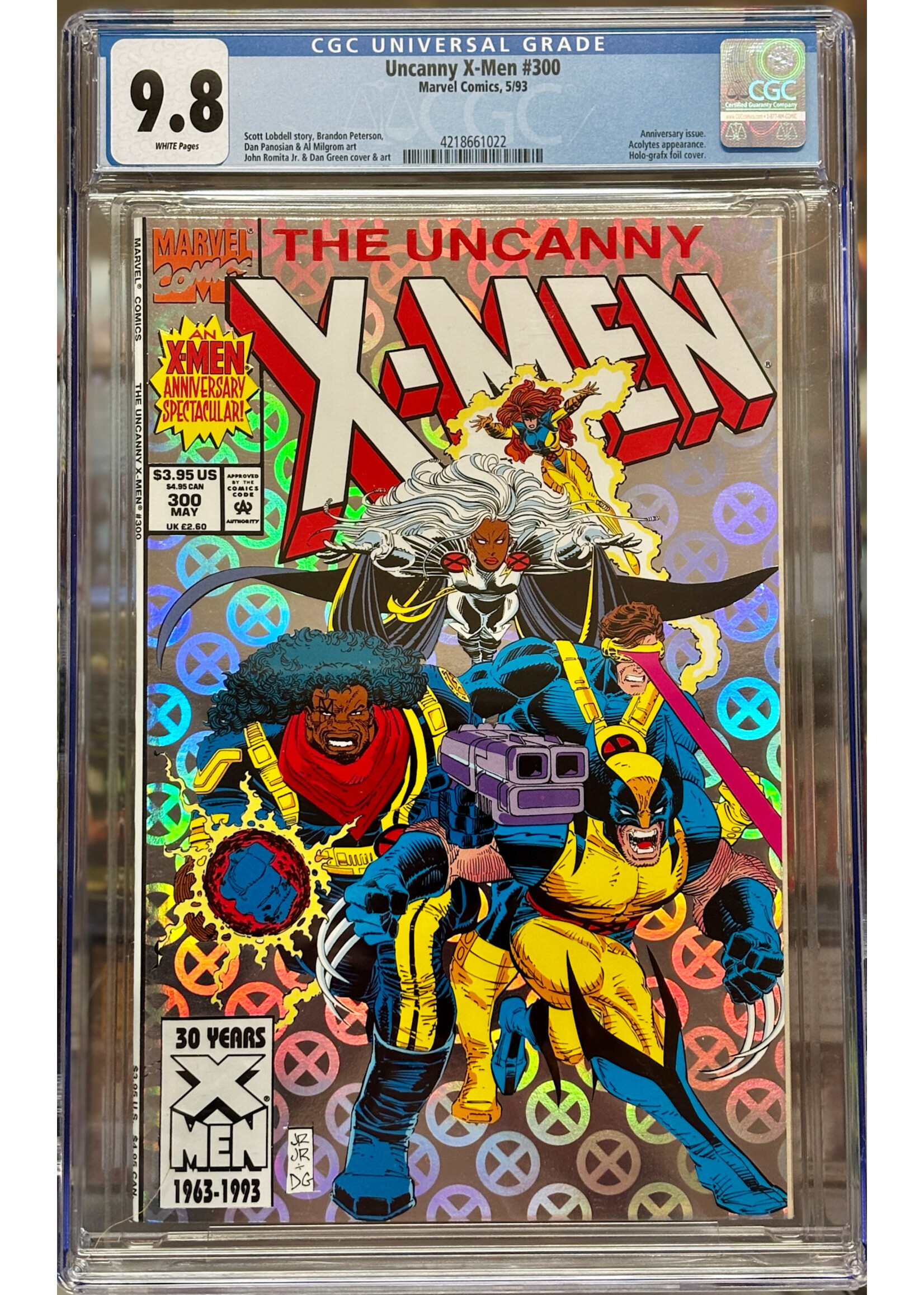 Marvel Uncanny X-Men #300 (Marvel Comics May 1993) - CGC Graded 9.8