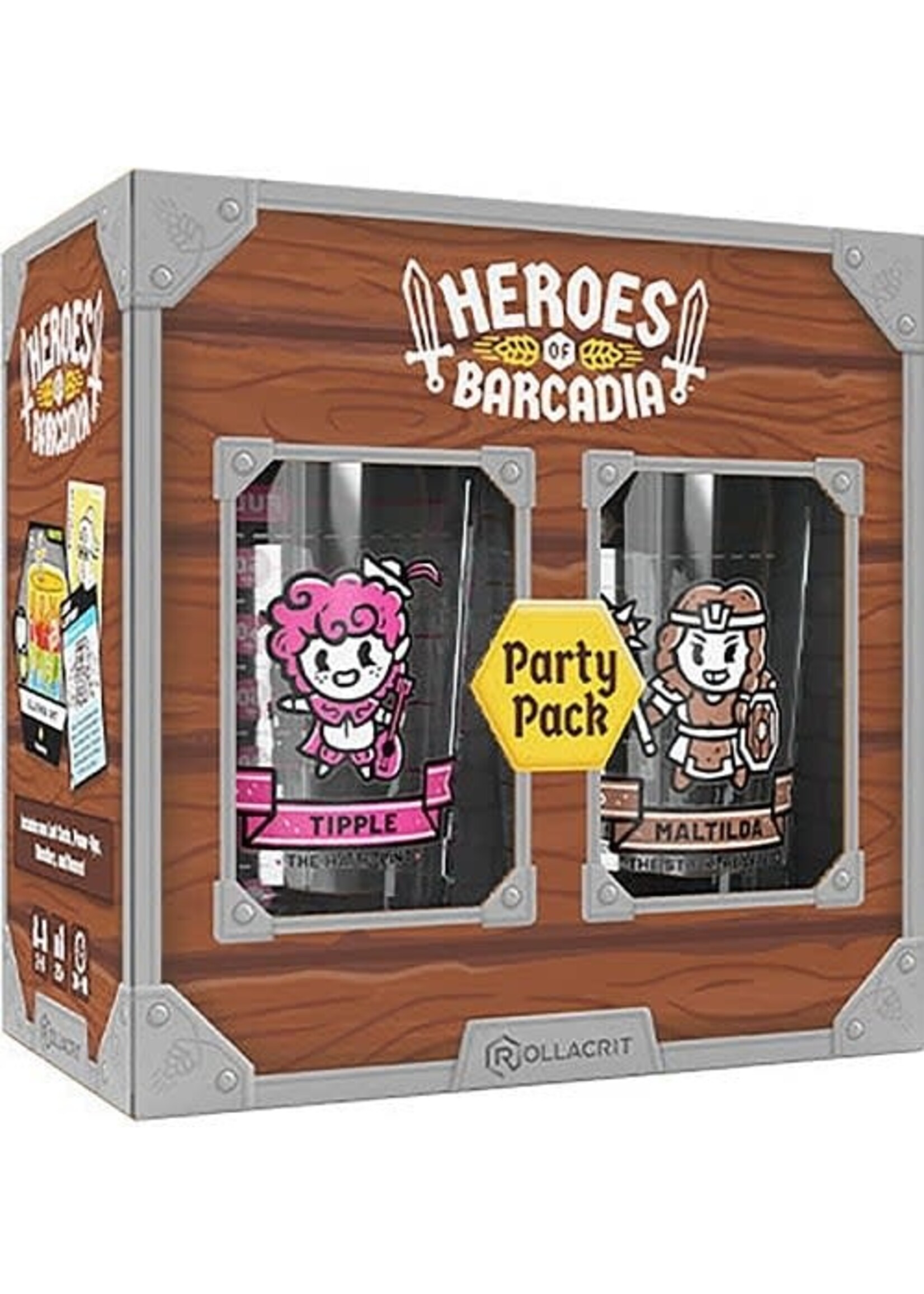 Rollacrit HEROES OF BARCADIA  -  PARTY PACK - EXPANSION (ENGLISH)